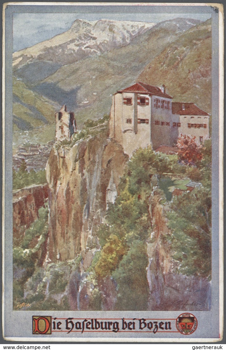 Ansichtskarten: Alle Welt: ITALIEN - 1898/1935, Südtirol / Alto Adige. Feinst nach Orten und Tälern