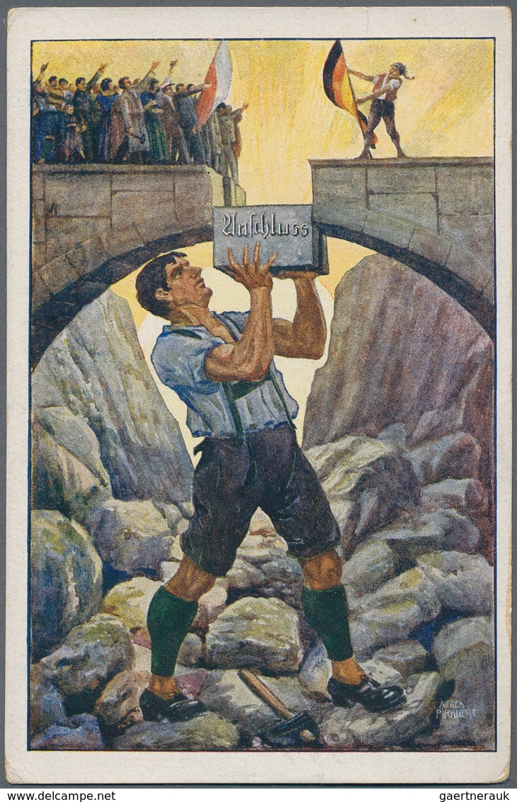 Ansichtskarten: Österreich: 1897/1925 Ca., PATRIOTISCHE ANSICHTSKARTEN, Attraktives Konvolut Mit übe - Sonstige & Ohne Zuordnung