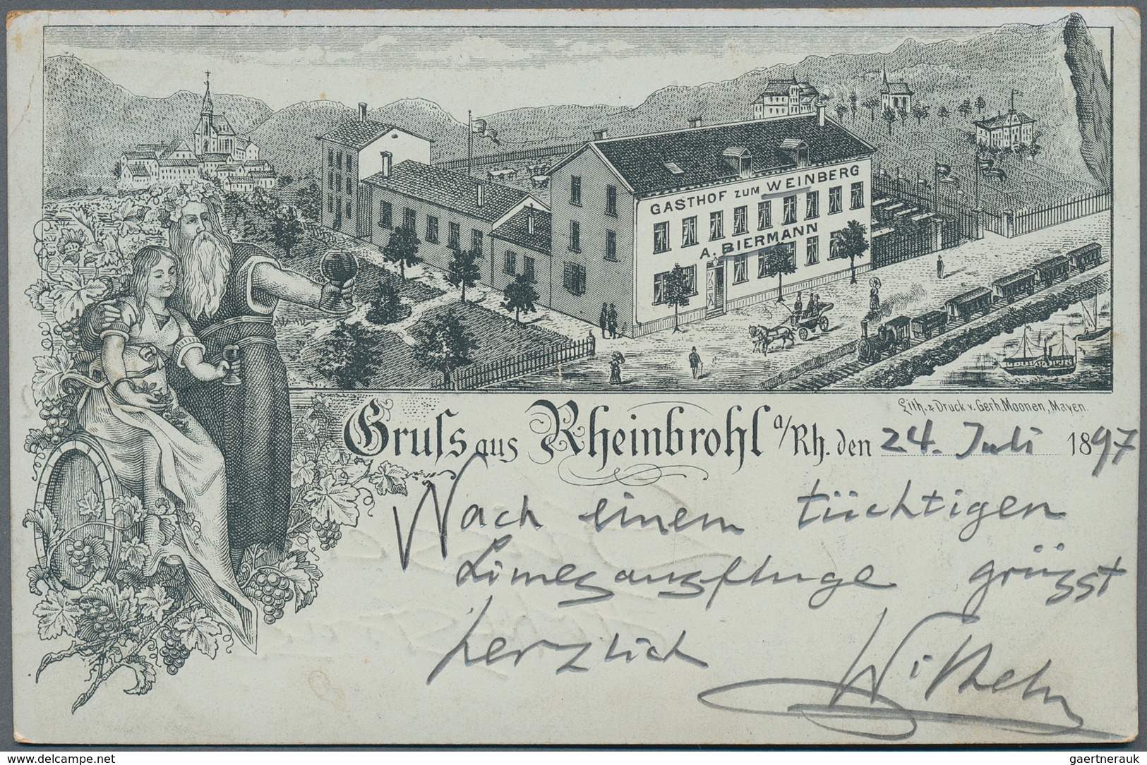 Ansichtskarten: Deutschland: 1898/1930 ca., Partie von ca. 120 zumeist gelaufenen Ansichtskarten que