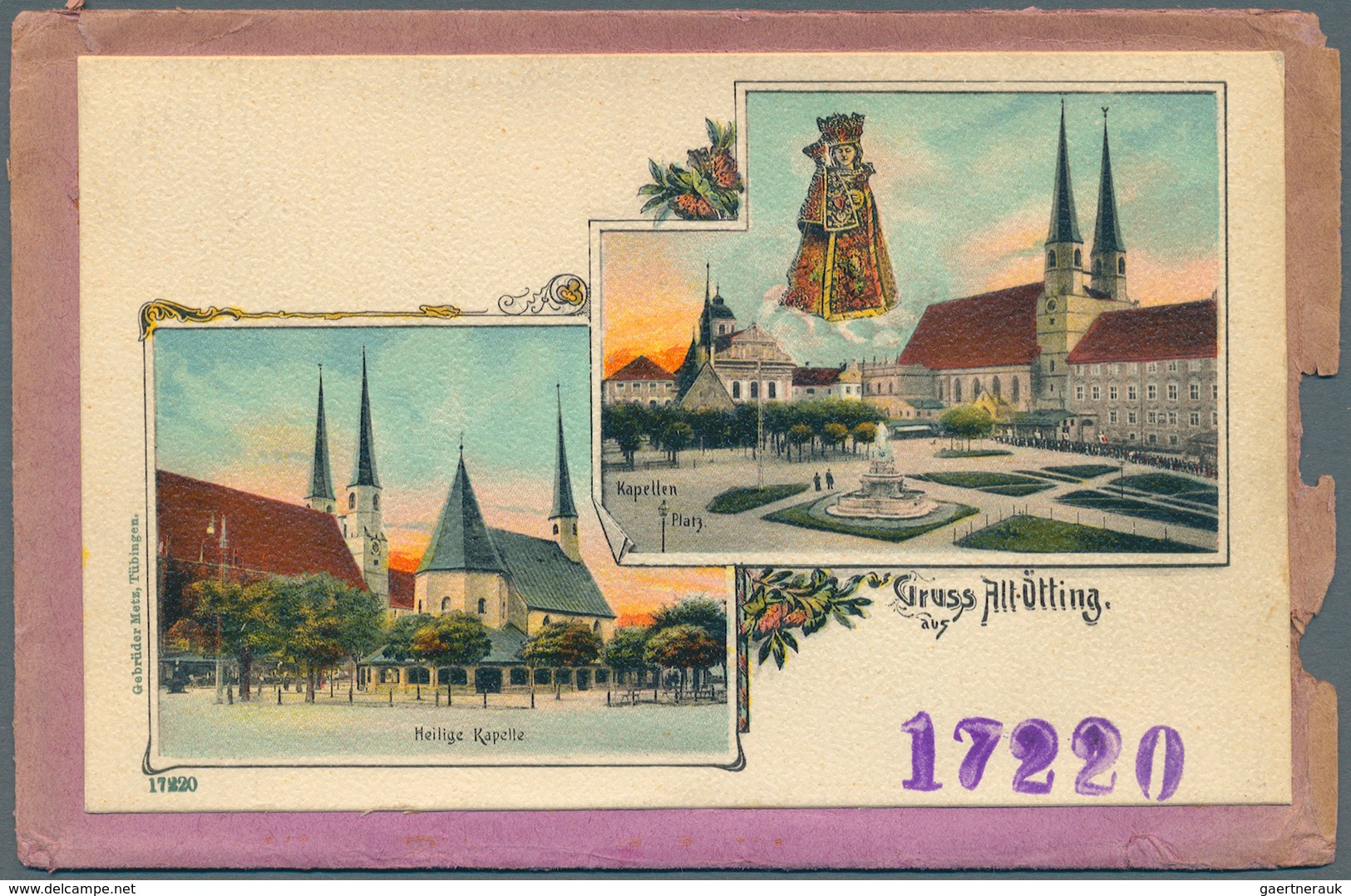 Ansichtskarten: Deutschland: Gigantischer Posten mit weit über 170.000 meist alten Ansichtskarten (c
