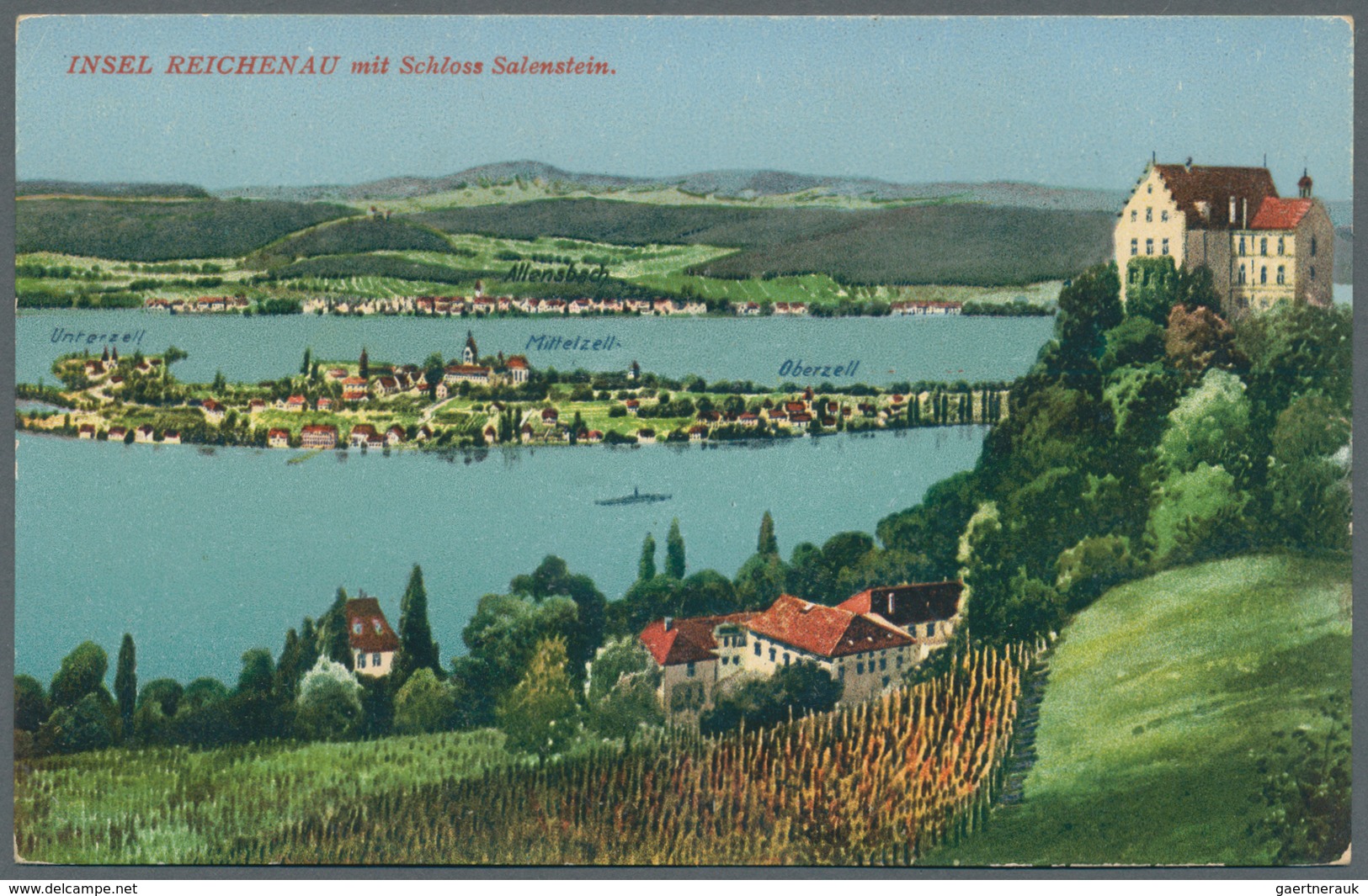 Ansichtskarten: Baden-Württemberg: KONSTANZ und Umgebung, (alte PLZ 7750-7759) Partie von schätzungs