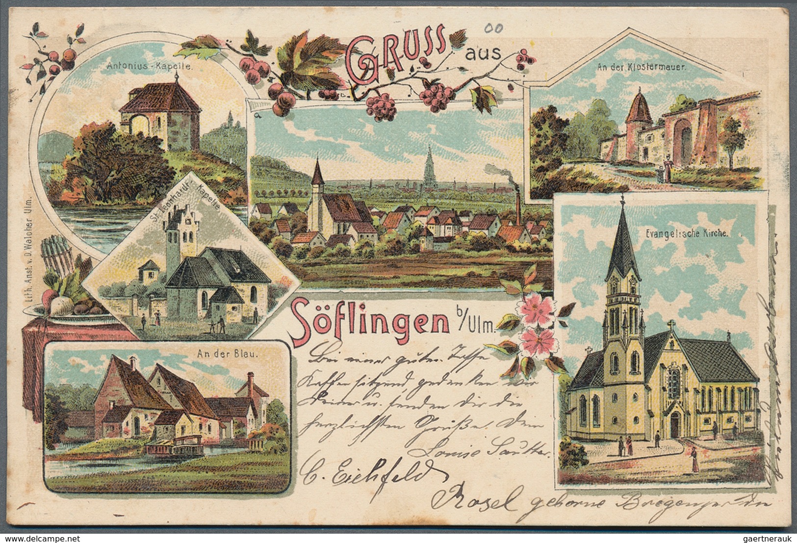 Ansichtskarten: Baden-Württemberg: ULM (alte PLZ 7900), eine liebevoll zusammengetragene Heimatsamml