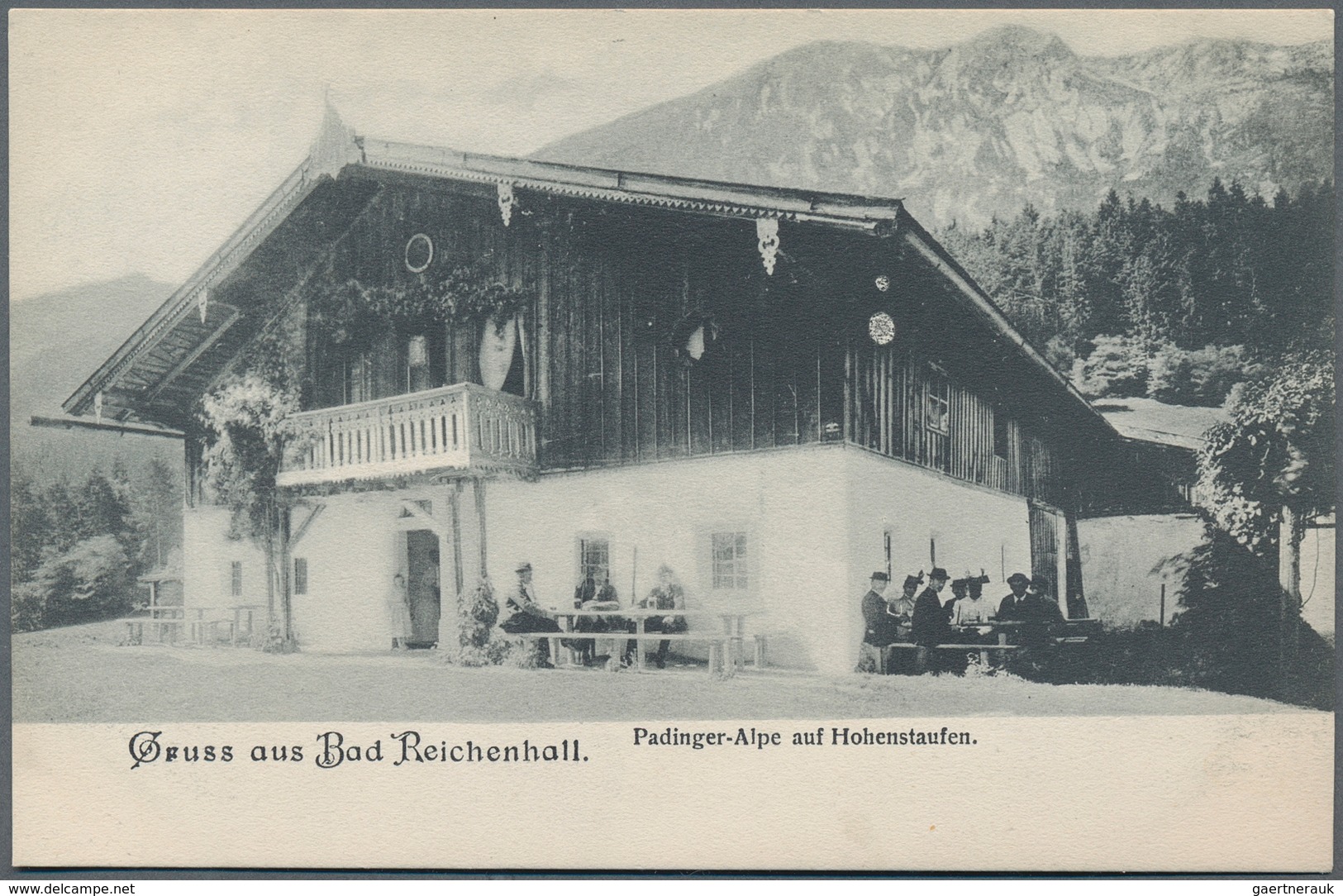 Ansichtskarten: Bayern: BAD REICHENHALL Und Umgebung (alte PLZ 823), Schachtel Mit über 100 Historis - Autres & Non Classés
