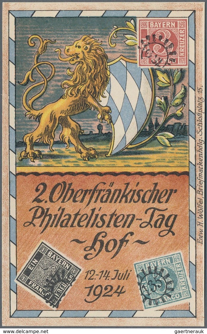 Ansichtskarten: Bayern: HOF (alte PLZ 8670), Kleine Garnitur Mit 12 Historischen Ansichtskarten, Nur - Sonstige & Ohne Zuordnung