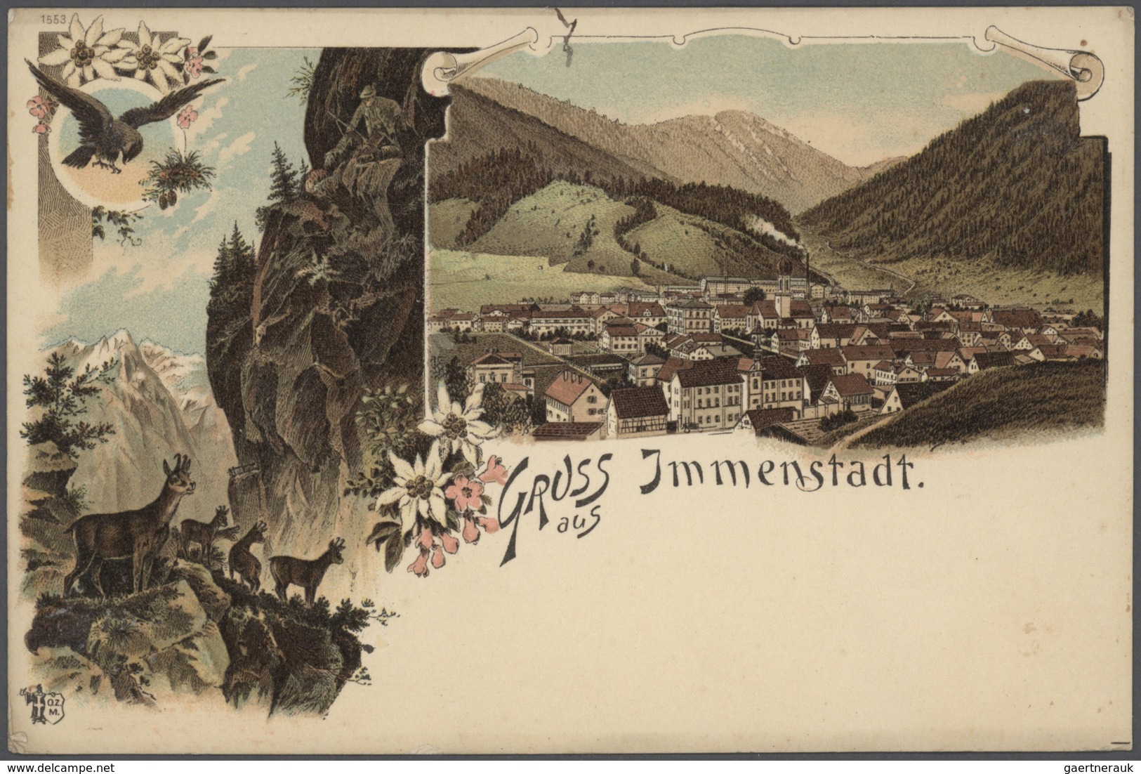 Ansichtskarten: Bayern: IMMENSTADT Allgäu (alte PLZ 8970) Mit U.a. Bühl, Diepolz, Eckarts Und Knotte - Sonstige & Ohne Zuordnung