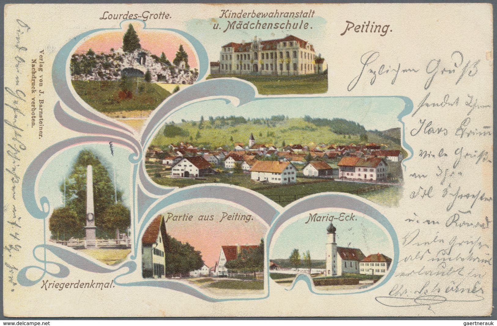 Ansichtskarten: Bayern: LANDSBERG, DIESSEN, SCHONGAU Und PEITING Jeweils Mit Umgebung (alte PLZ 891 - Autres & Non Classés