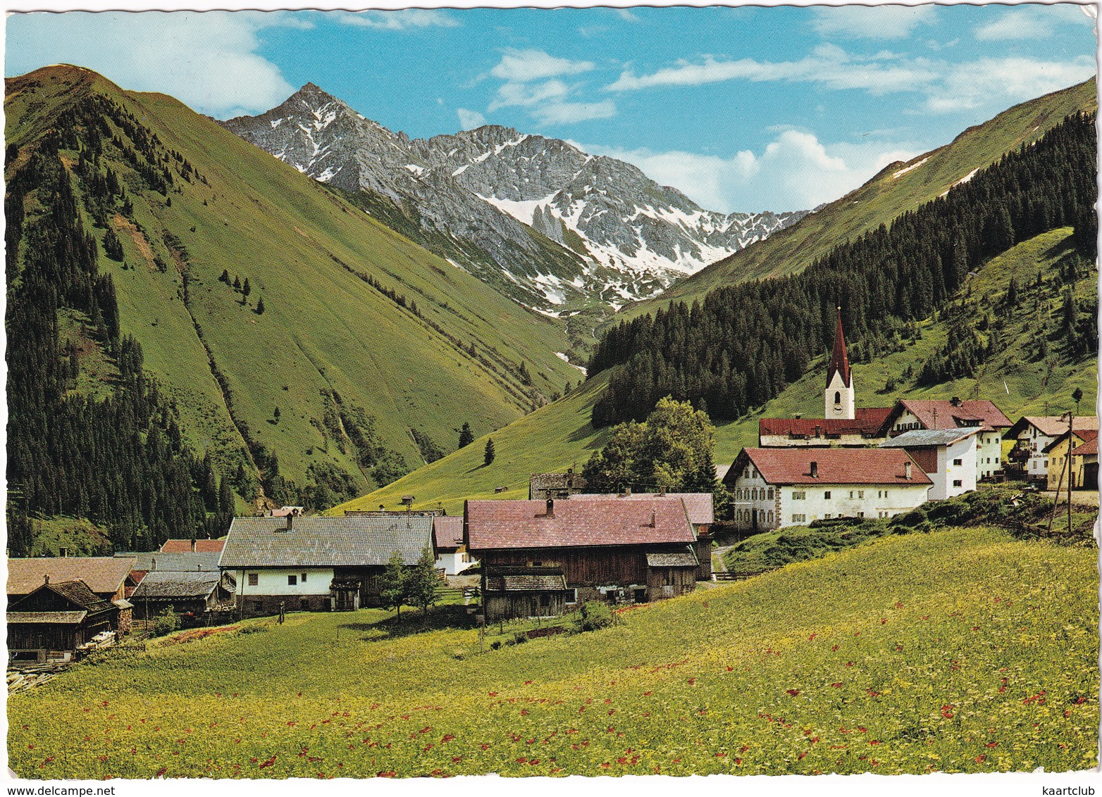 Berwang 1336 M / Tirol Mit Kamp 2015 M Und Roter Stein 2369 M - Berwang