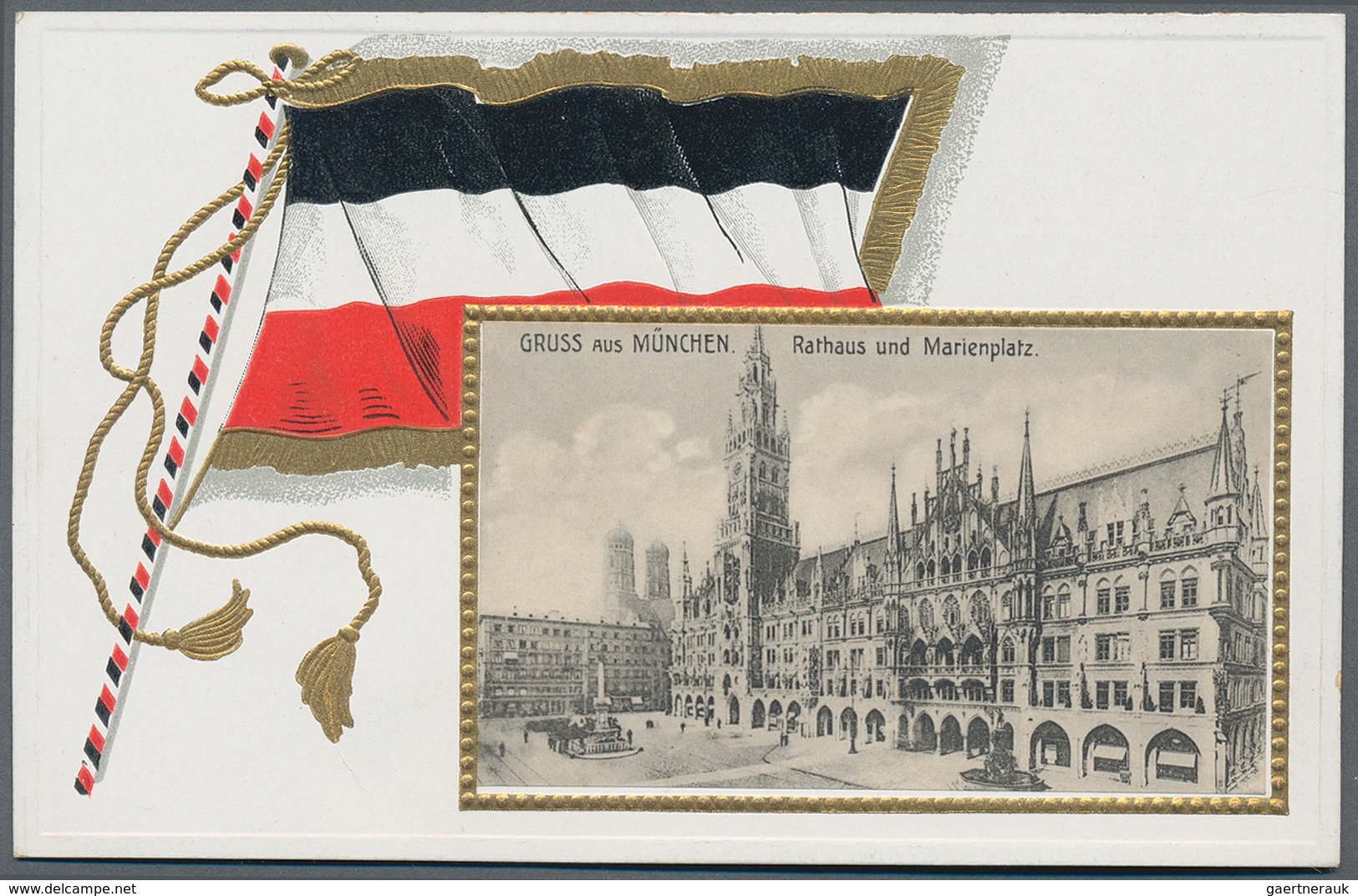 Ansichtskarten: Bayern: MÜNCHEN, Militär Tradition & 1. Weltkrieg, Weit über 100 Historische Ansicht - Autres & Non Classés