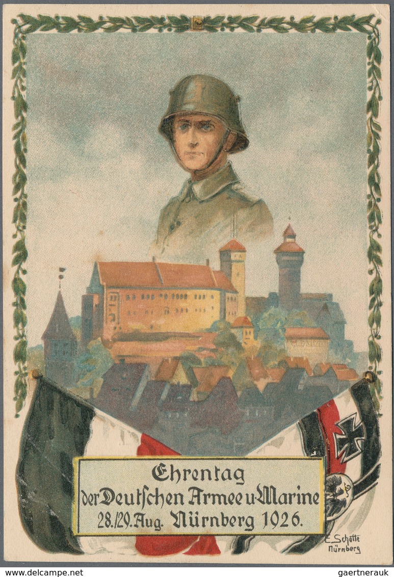 Ansichtskarten: Bayern: NÜRNBERG (8500): 1897/1926 ca., Feste, Veranstaltungen & Ereignisse, Sammlun