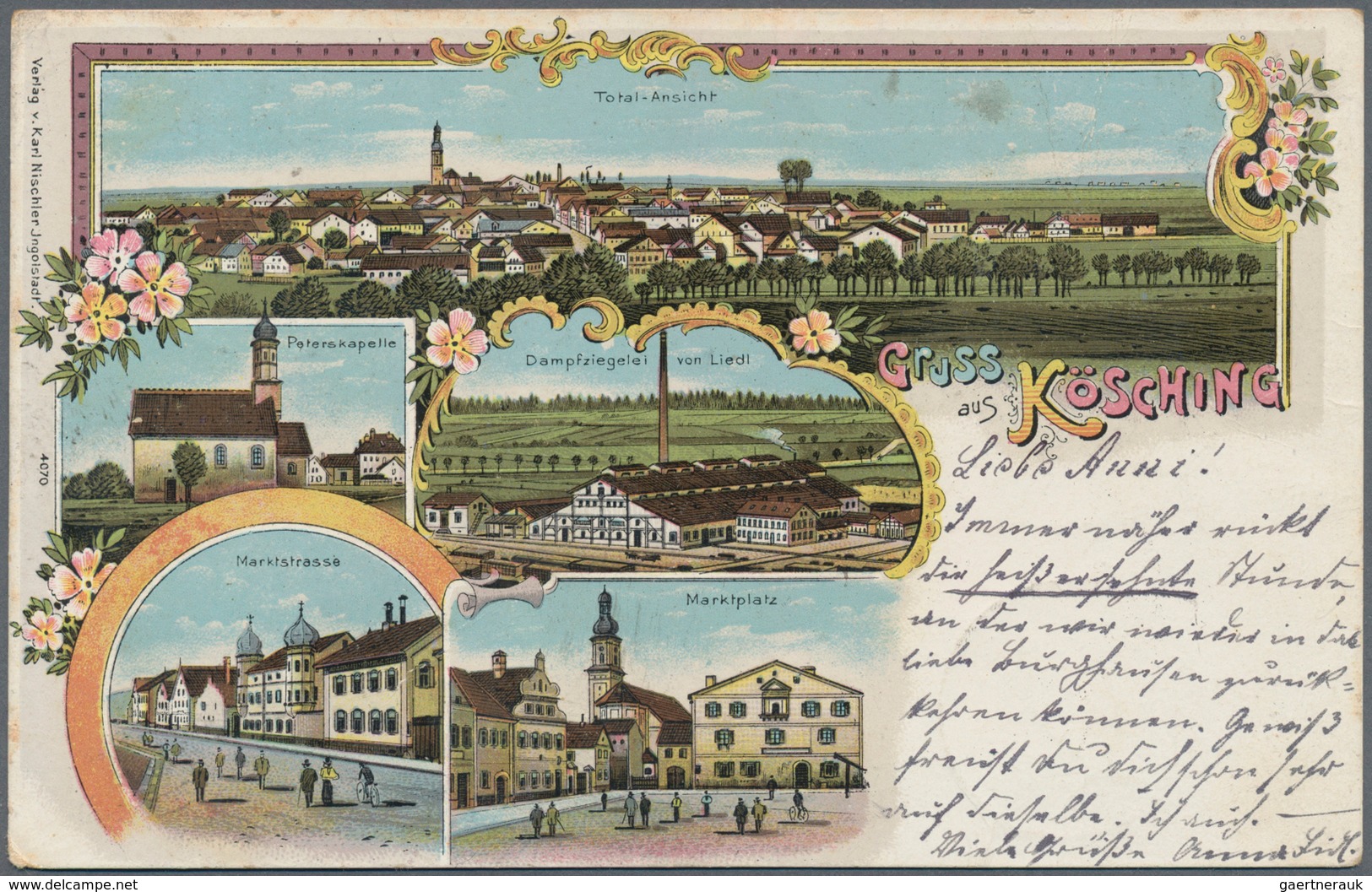 Ansichtskarten: Bayern: OBERBAYERN ohne München, kleine Schachtel mit 98 nur besseren historische An