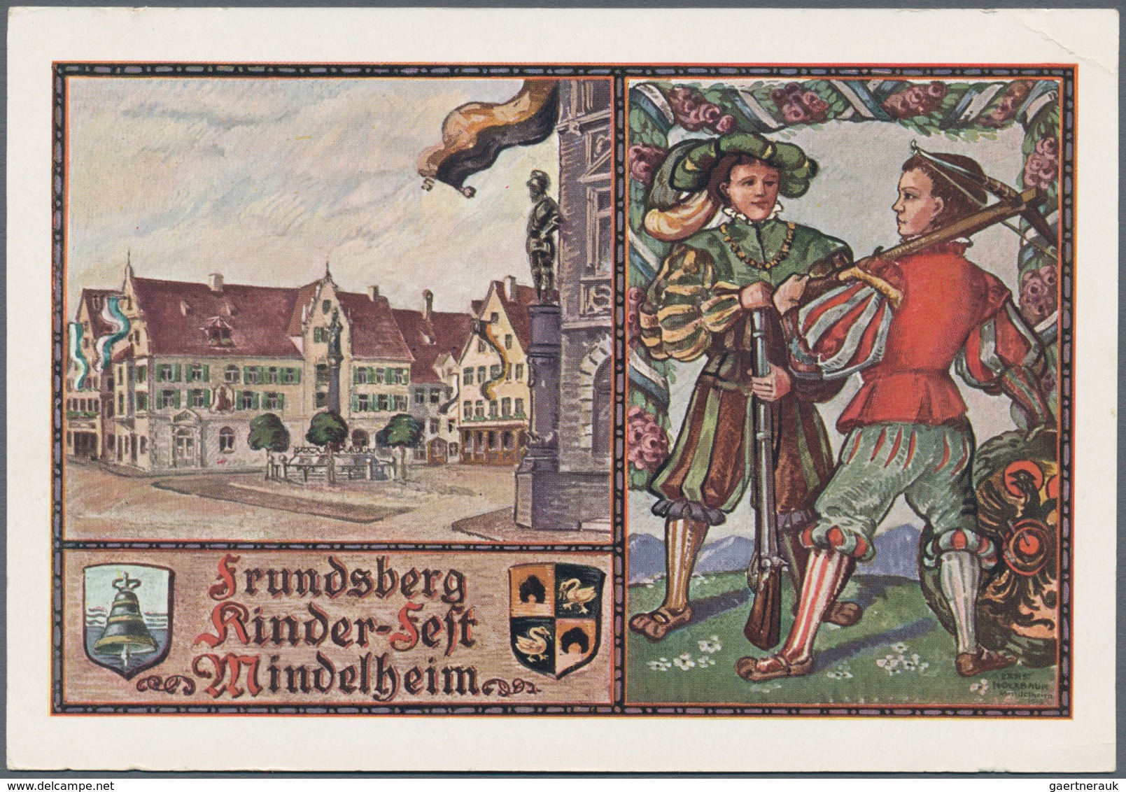 Ansichtskarten: Bayern: UNTERALLGÄU (alte PLZ 893 Und 894), Kleine Partie Mit 10 Historischen Ansich - Autres & Non Classés