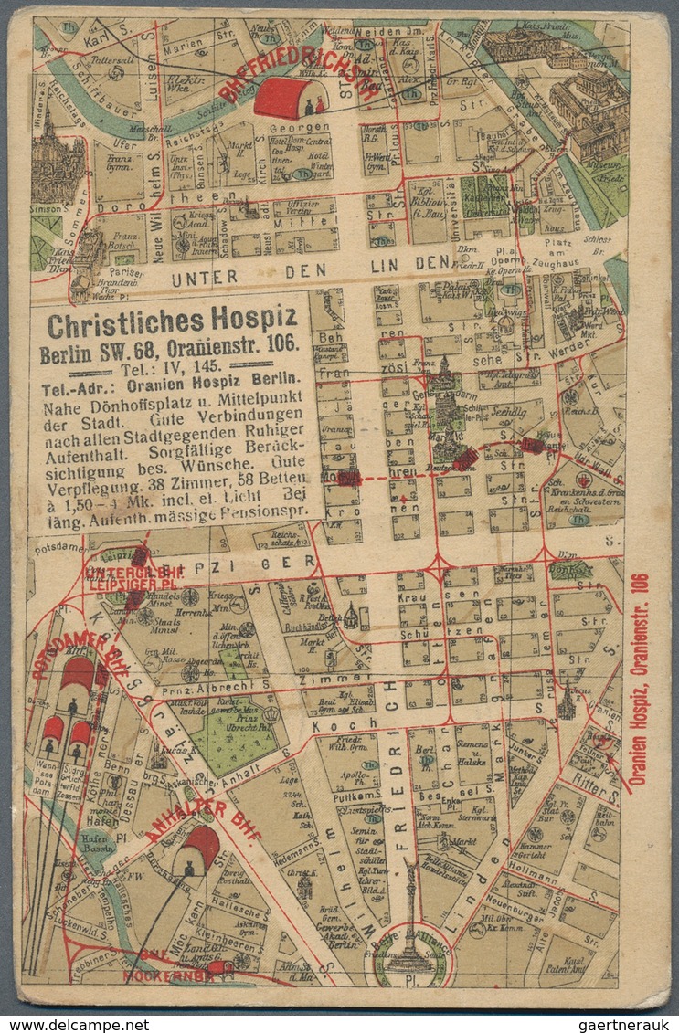 Ansichtskarten: Berlin: BEZIRK MITTE TIERGARTEN, Gut 70 Historische Ansichtskarten Ab Ca. 1900 Bis I - Autres & Non Classés