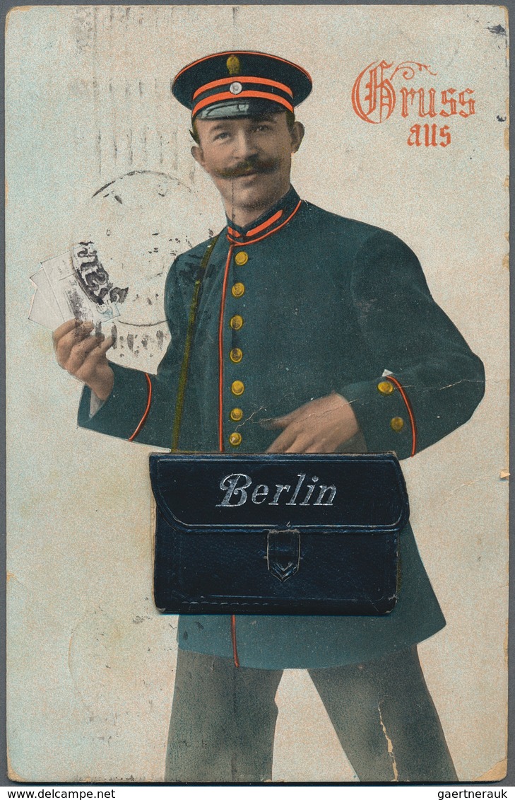 Ansichtskarten: Berlin: BEZIRK MITTE, Schöner Bestand An Gut 180 Historischen Ansichtskarten Ab Ca. - Autres & Non Classés