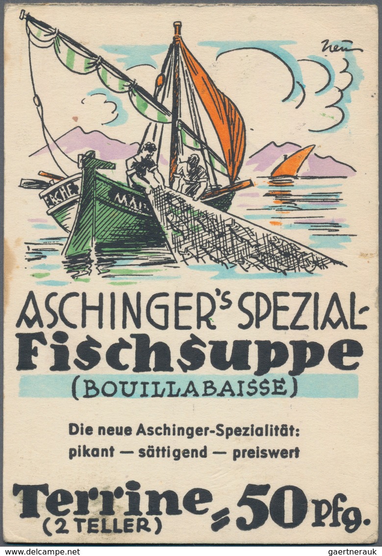 Ansichtskarten: Berlin: GASTRONOMIE, 36 Historische Ansichtskarten Hotels Und Gaststätten Auf Lithog - Other & Unclassified