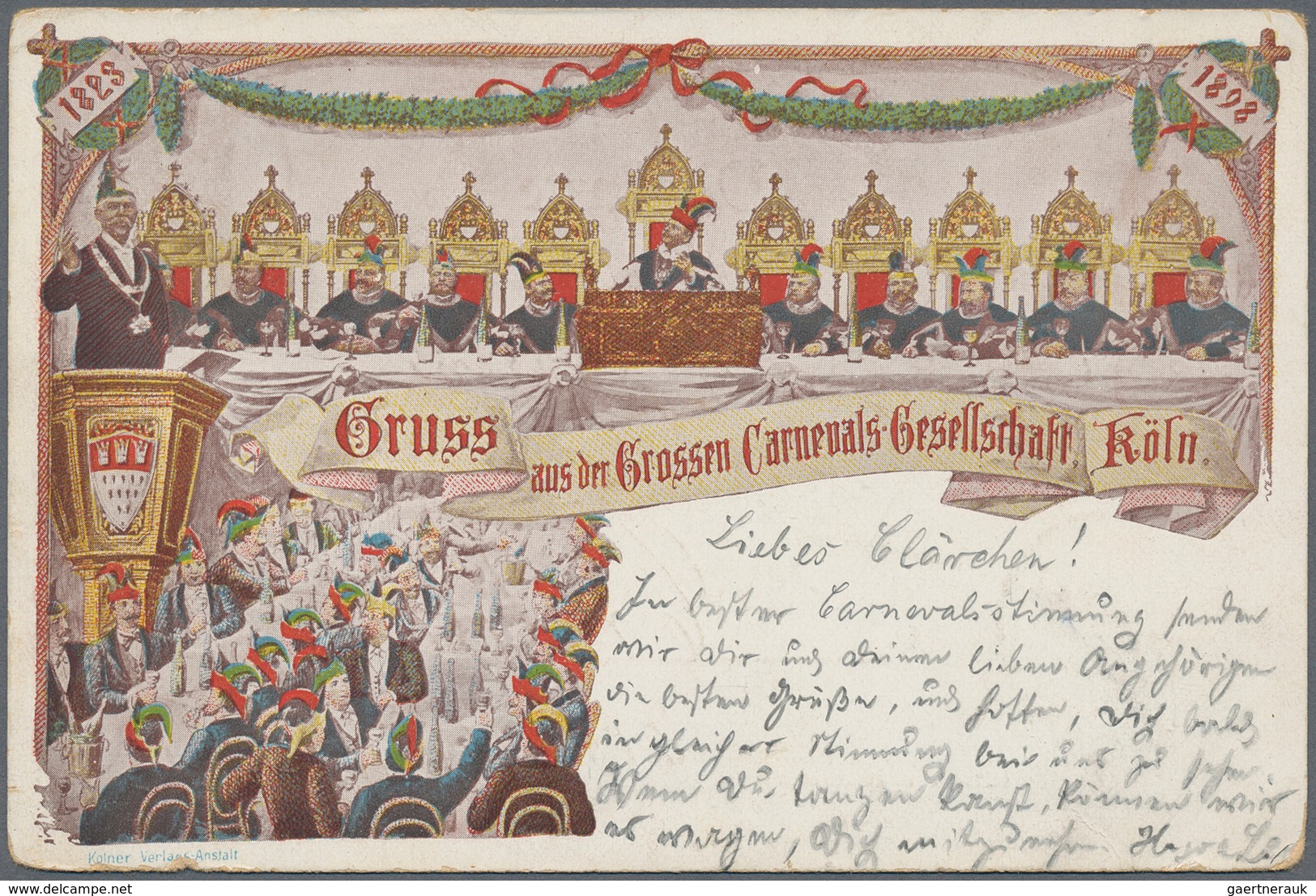 Ansichtskarten: Nordrhein-Westfalen: KÖLN (alte PLZ 5000), Konvolut Mit 31 Historischen Ansichtskart - Autres & Non Classés