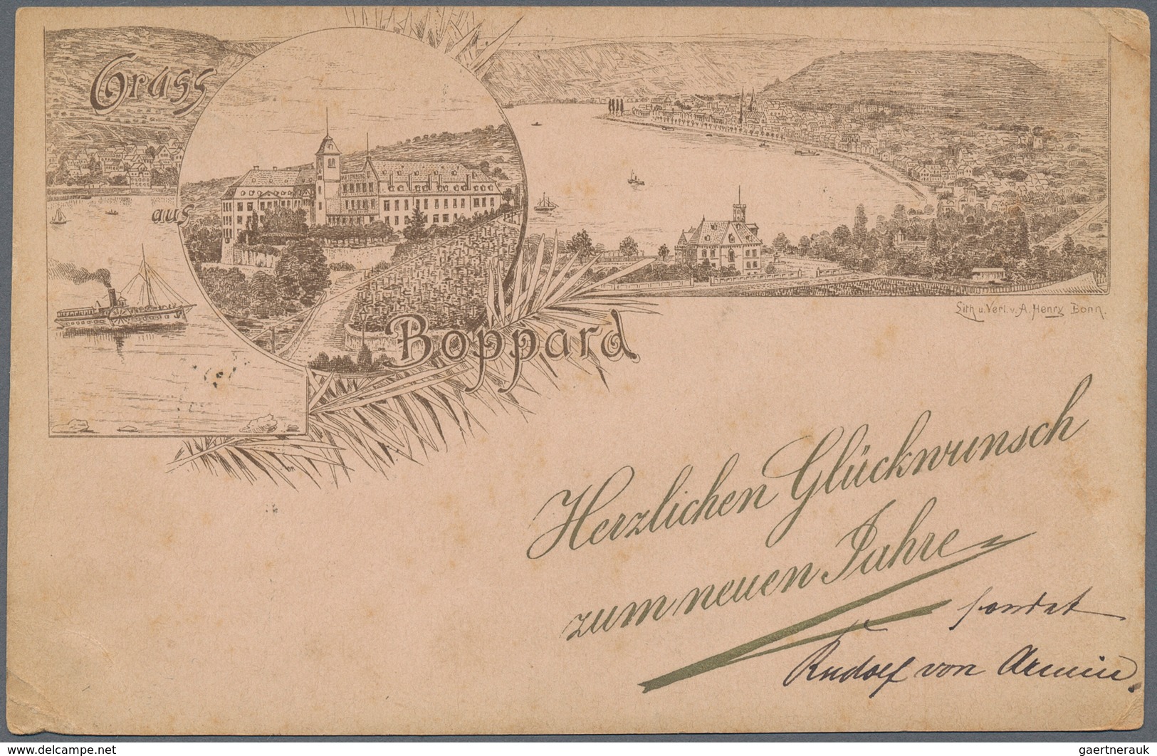Ansichtskarten: Rheinland-Pfalz: KOBLENZ Und Umgebung (alte PLZ 540-542), Kleines Konvolut Mit 11 Vo - Autres & Non Classés