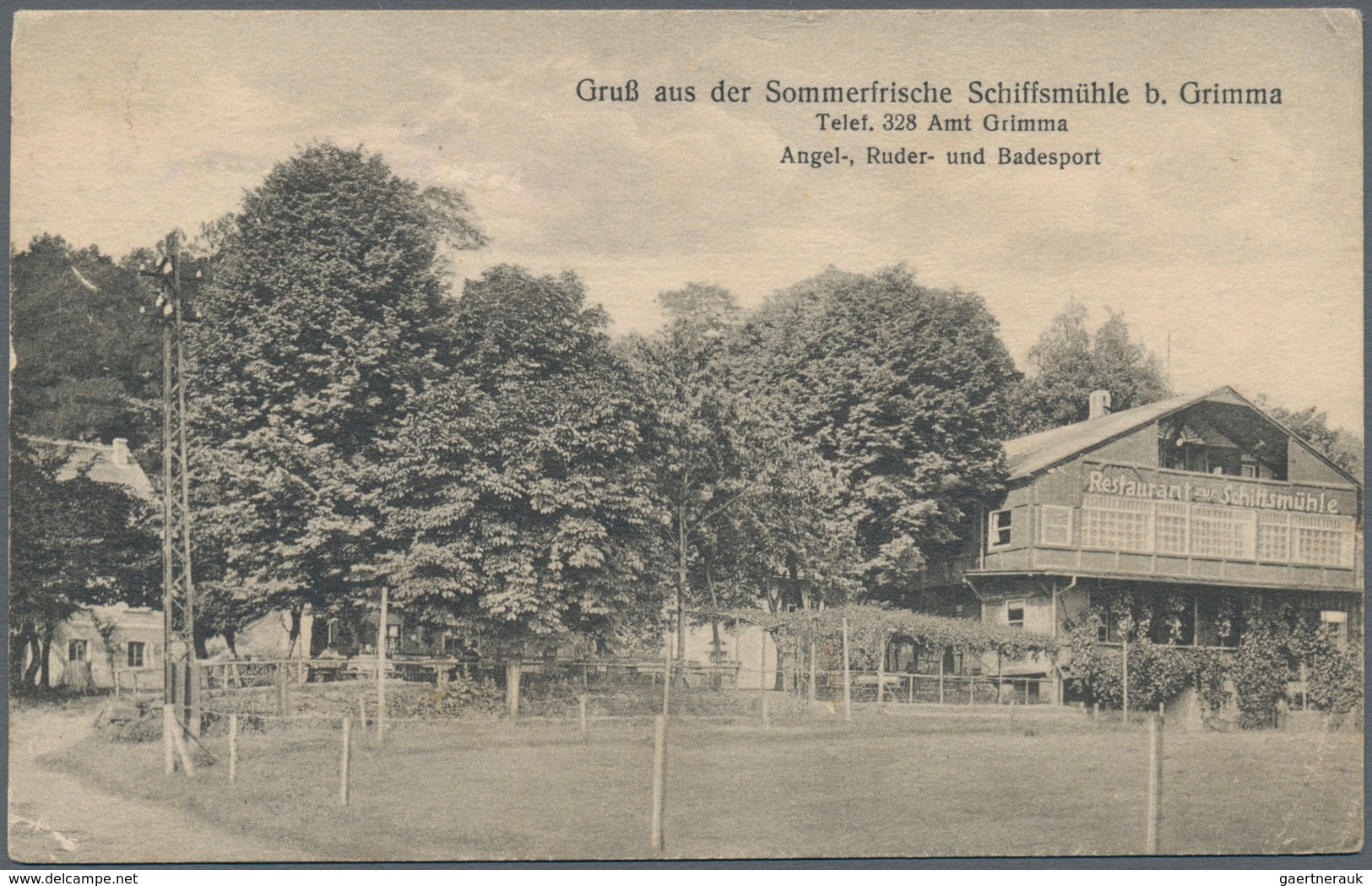 Ansichtskarten: Sachsen: NORDSACHSEN (alte PLZ 71-73), Kleine Partie Mit 50 Historischen Ansichtskar - Autres & Non Classés