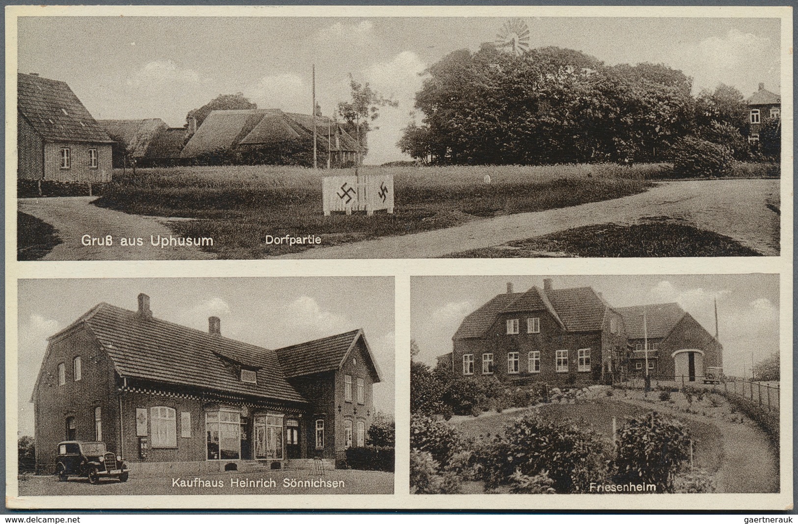Ansichtskarten: Schleswig-Holstein: SCHLESWIG und HOLSTEIN, umfangreicher Posten mit über 450 alten