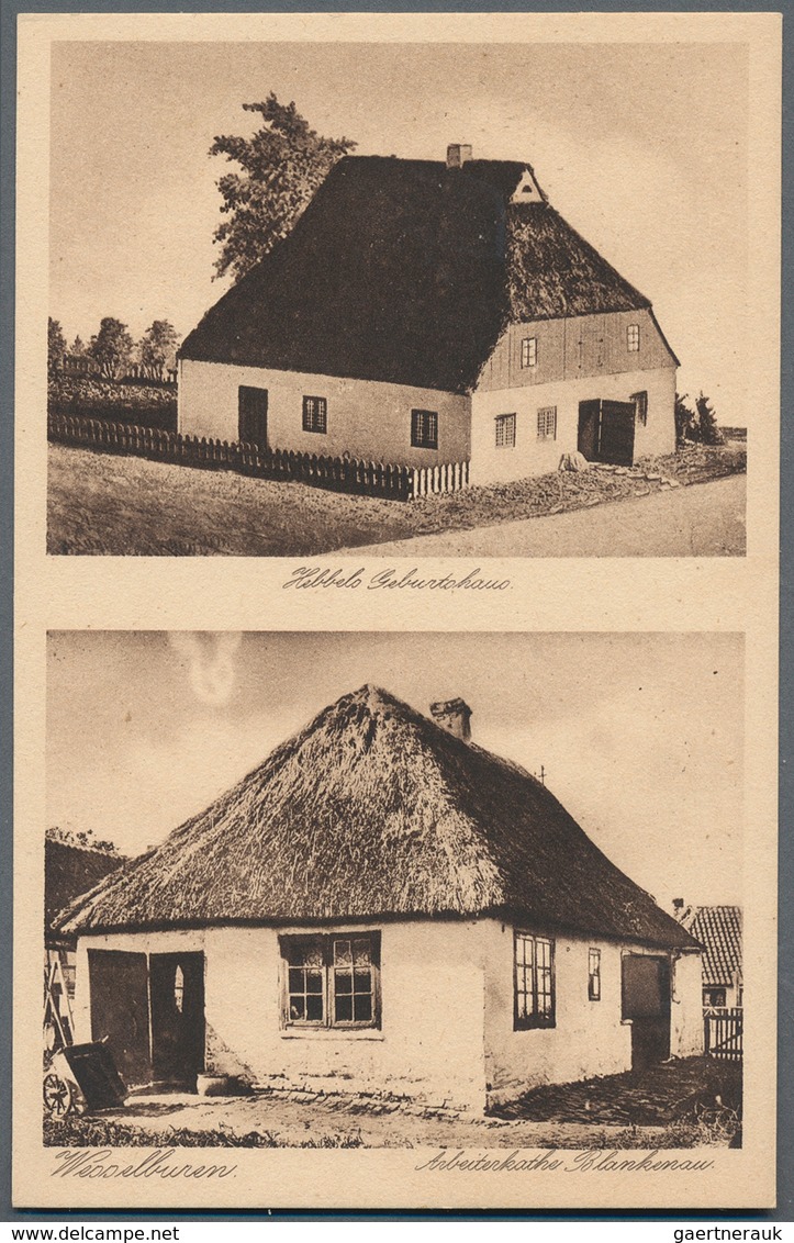 Ansichtskarten: Schleswig-Holstein: VON KÜSTE ZU KÜSTE, Schöner Posten Mit 211 Historischen Ansichts - Other & Unclassified