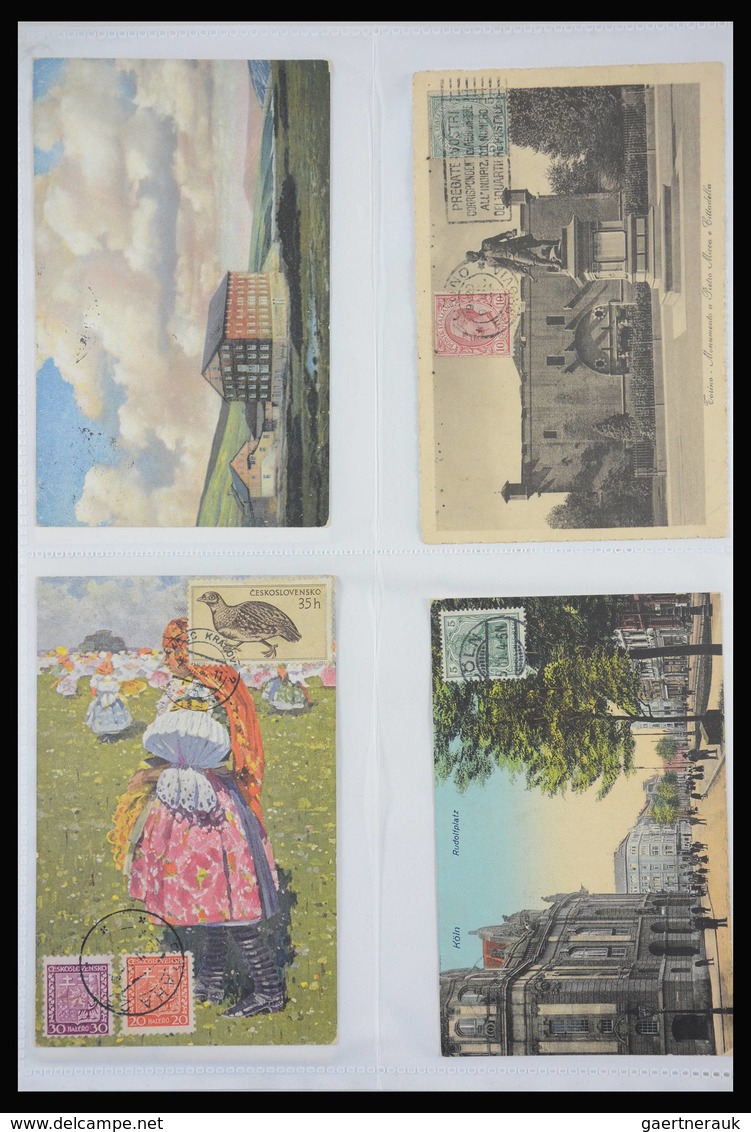 Ansichtskarten: Lot of ca. 340 picture postcards, mostly period 1905-1920 of various, mostly Europea