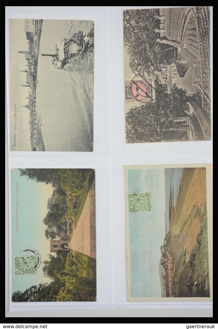 Ansichtskarten: Lot of ca. 340 picture postcards, mostly period 1905-1920 of various, mostly Europea