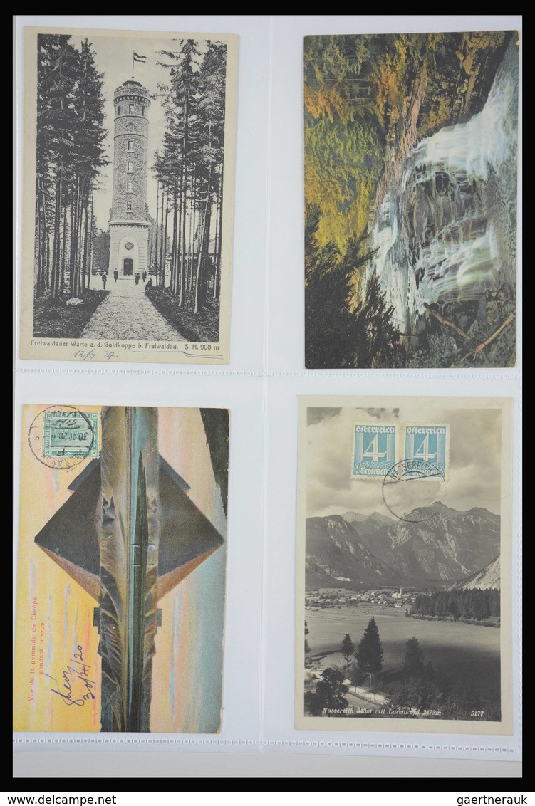 Ansichtskarten: Lot of ca. 340 picture postcards, mostly period 1905-1920 of various, mostly Europea