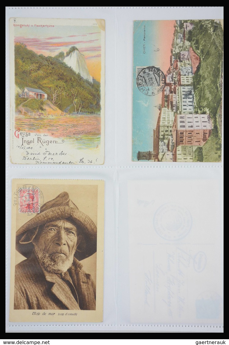 Ansichtskarten: Lot of ca. 340 picture postcards, mostly period 1905-1920 of various, mostly Europea