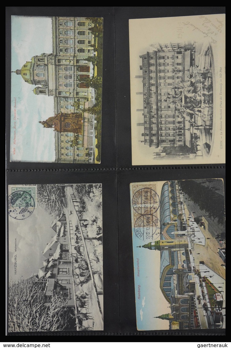 Ansichtskarten: Lot of ca. 340 picture postcards, mostly period 1905-1920 of various, mostly Europea