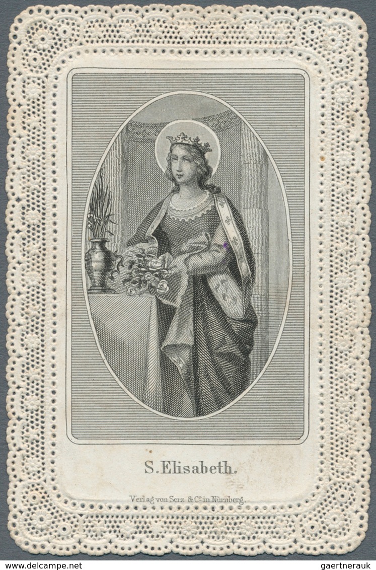 Heiligen- Und Andachtsbildchen: HEILIGEN- & ANDACHTSBILDCHEN, Dekorative Sammlung Mit über 300 Bildc - Andachtsbilder