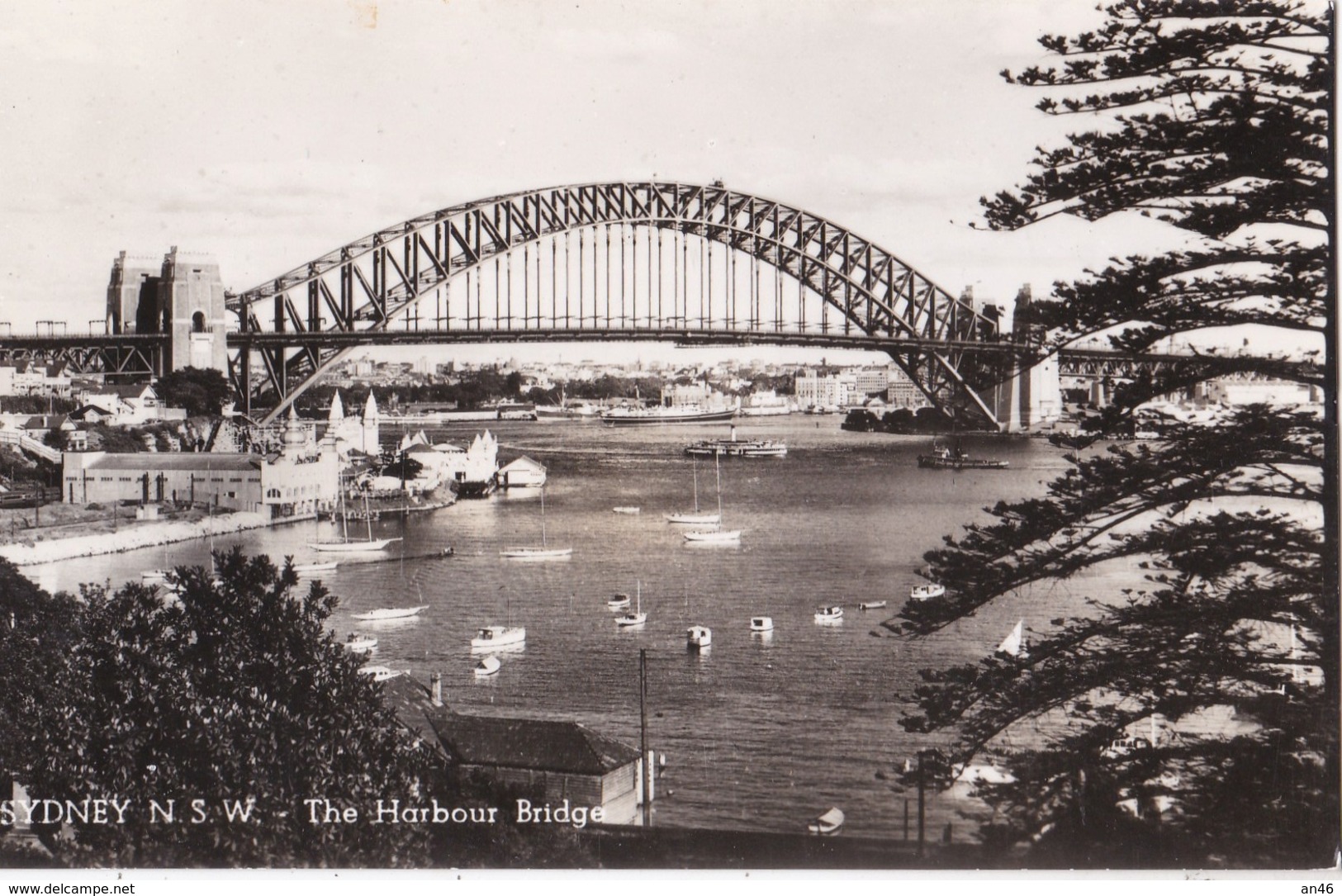 SYDNEY N.S.W. THE HARBOUR BRIDGE   AUTENTICA 100% - Sydney