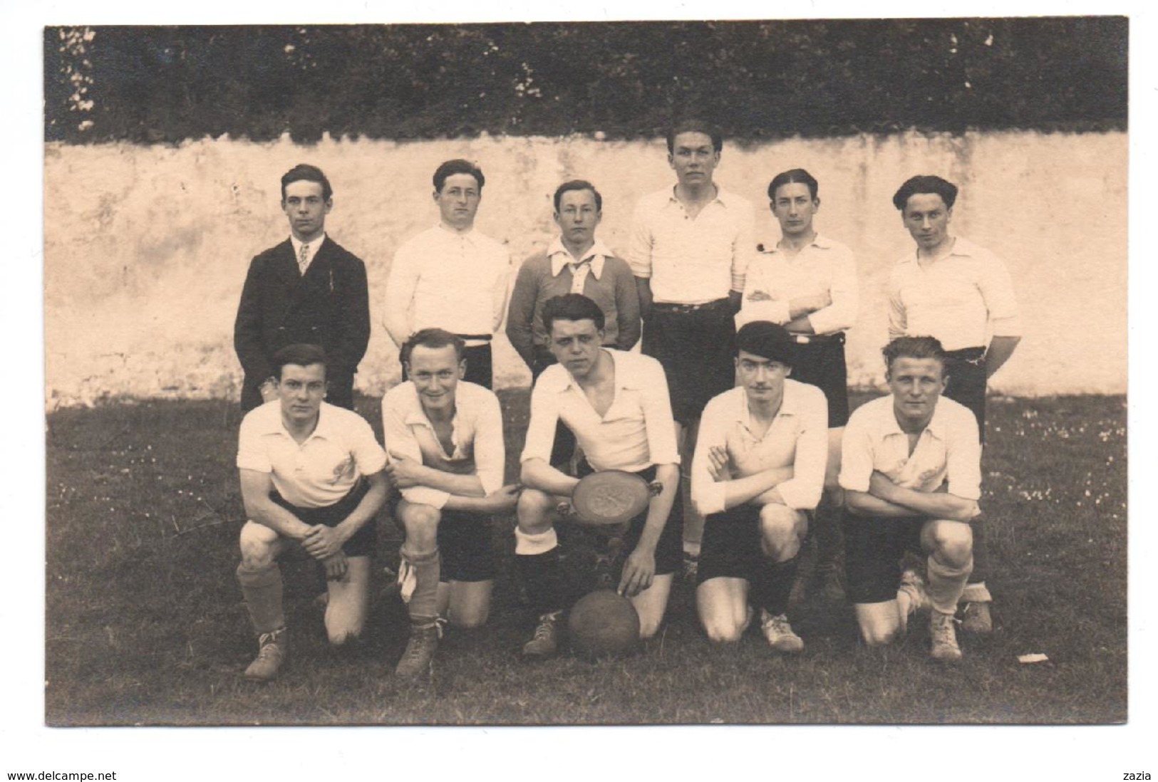 THD. 558/ Carte Photo Non Située équipe De Foot - Calcio