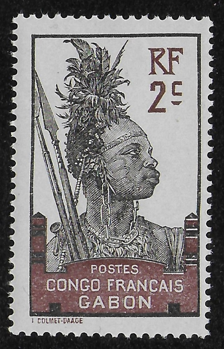 GABON 1910 YT 34** NEUF SANS CHARNIERE - MNH - Nuovi