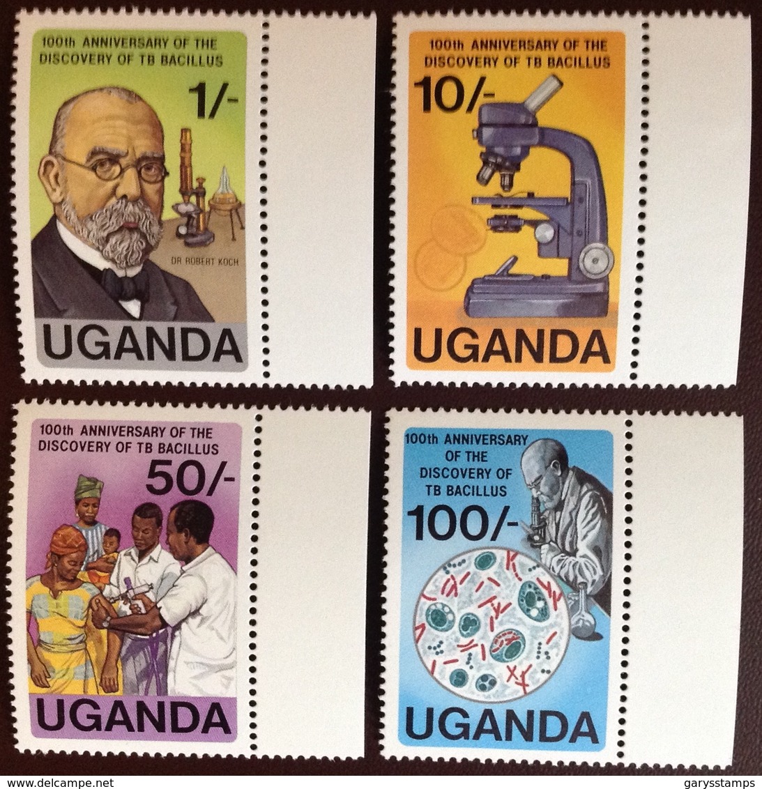 Uganda 1982 Koch TB Discovery MNH - Oeganda (1962-...)