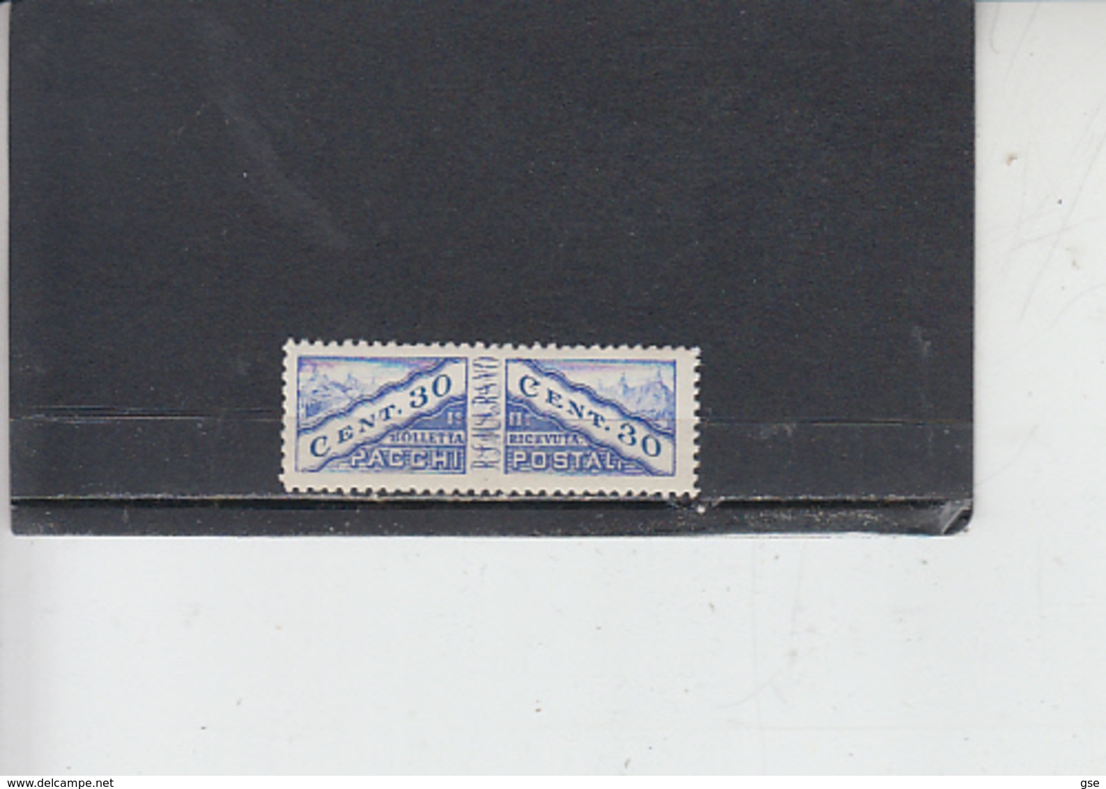 SAN MARINO  1928 - Sassone  P5  (nuovo) - Pacchi Postali - Parcel Post Stamps