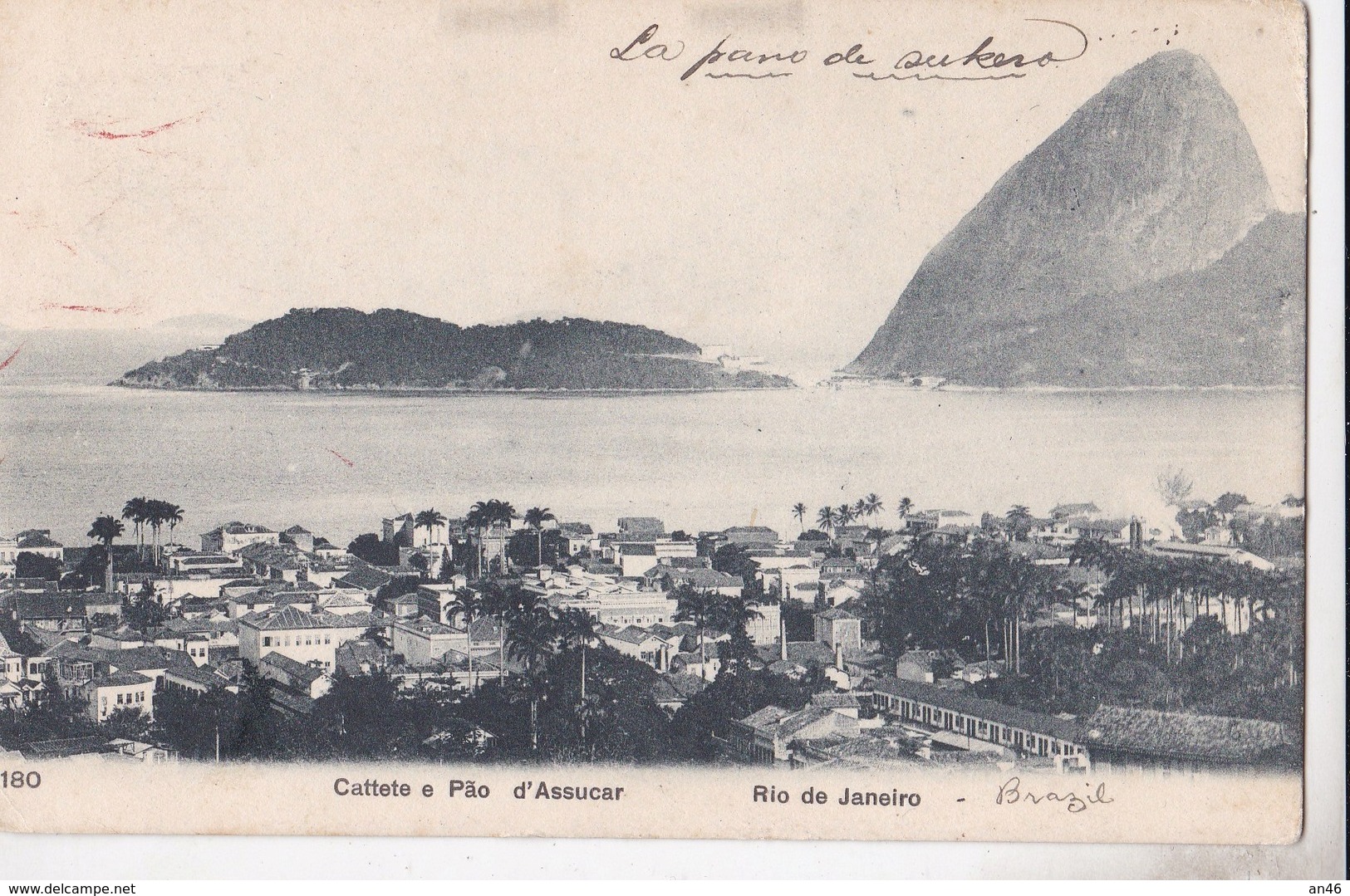 RIO DE JANEIRO CATTETE E PAO D'ASSUCAR  VG    AUTENTICA 100% - Rio De Janeiro