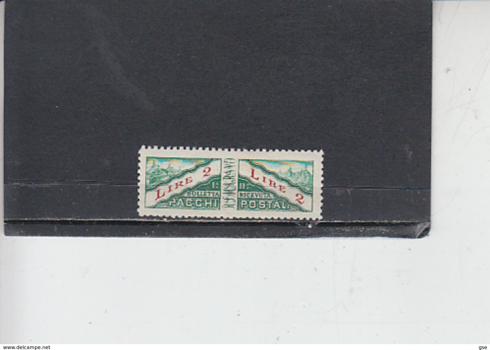 SAN MARINO  1928 - Sassone  P 9  (nuovo) - Pacchi Postali - Parcel Post Stamps