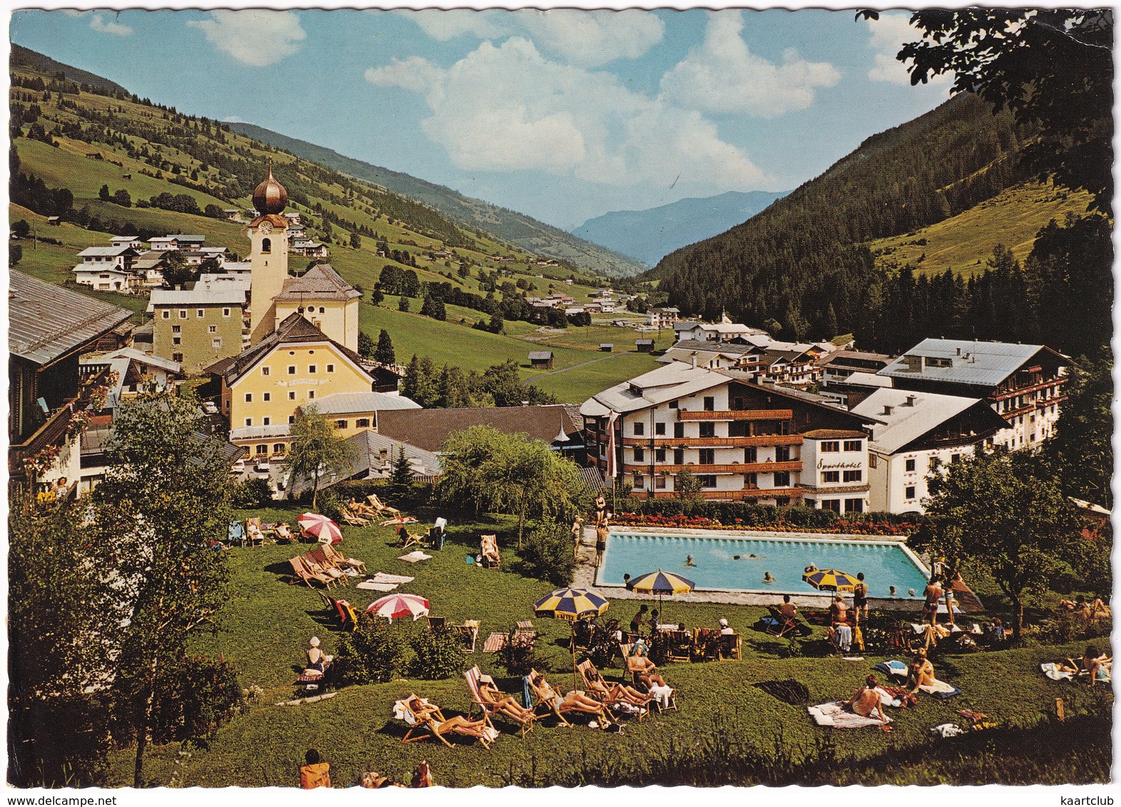 Saalbach - Schwimmbad Saalbacher-Hof - 1003 M .- Salzburger Land - Saalbach