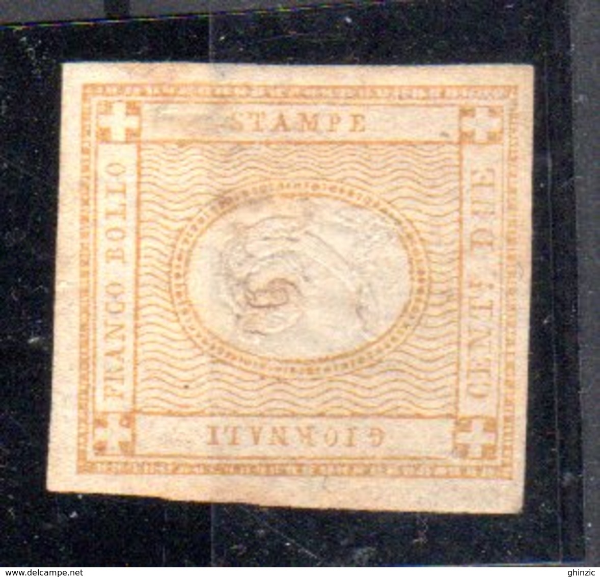 REGNO  VITTORIO  EMANUELE II   1862  CIFRA IN RILIEVO  2 CENT.  .  USATO - Usati