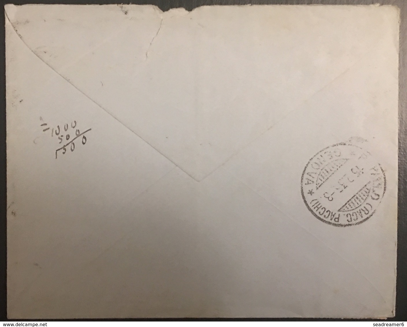 Kenya & Ouganda Lettre Cover N°2A & 6x3 Pour L'italie Et Taxée En Arrivée Avec N°5x2, 30 & 34 RR - Kenya & Oeganda