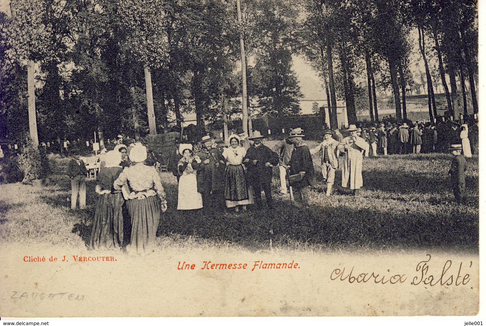 (Zaventem) Une Kermesse Flamande 1909 - Zaventem