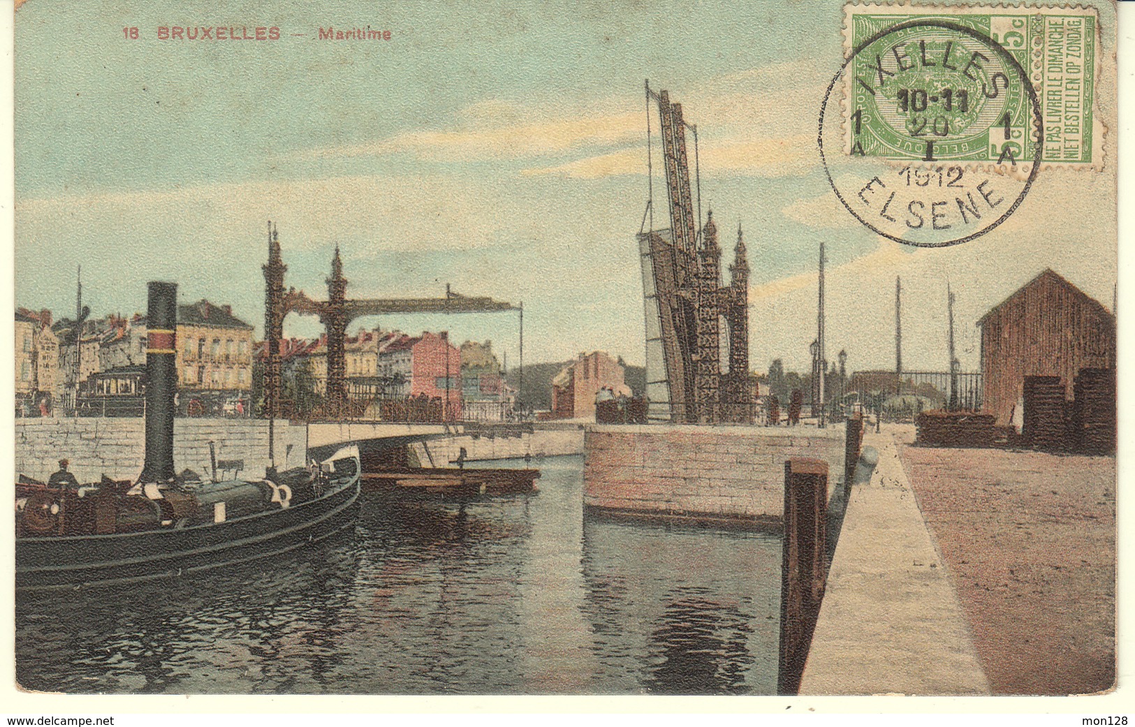 BRUXELLES - MARITIME -PONT PENICHE - Transport (sea) - Harbour