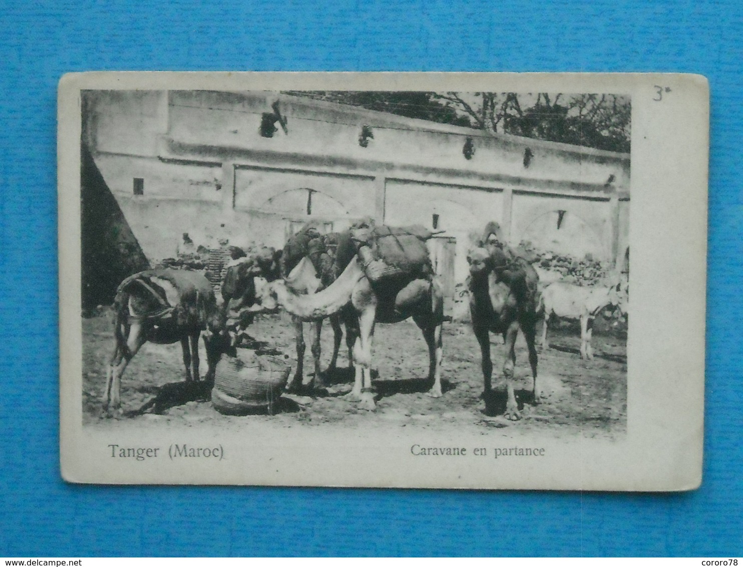 MAROC-   TANGER Caravane En Partance - Tanger