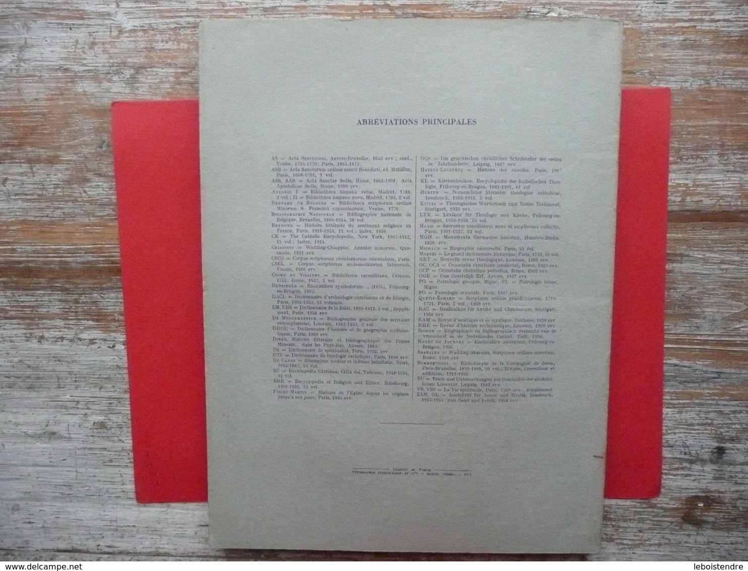 DICTIONNAIRE DE SPIRITUALITE FASCICULE XVIII - XIX ASCETIQUE ET MYSTIQUE DOCTRINE ET HISTOIRE 1954  BAUMGARTNER - Dictionnaires