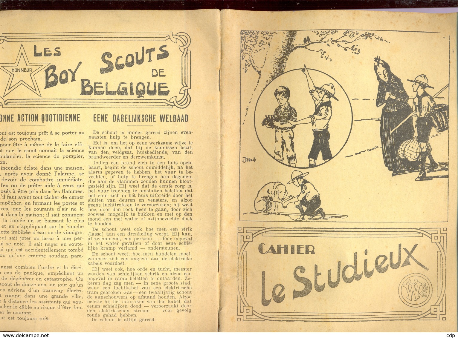 Scoutisme    Ancien Cahier - Scoutisme