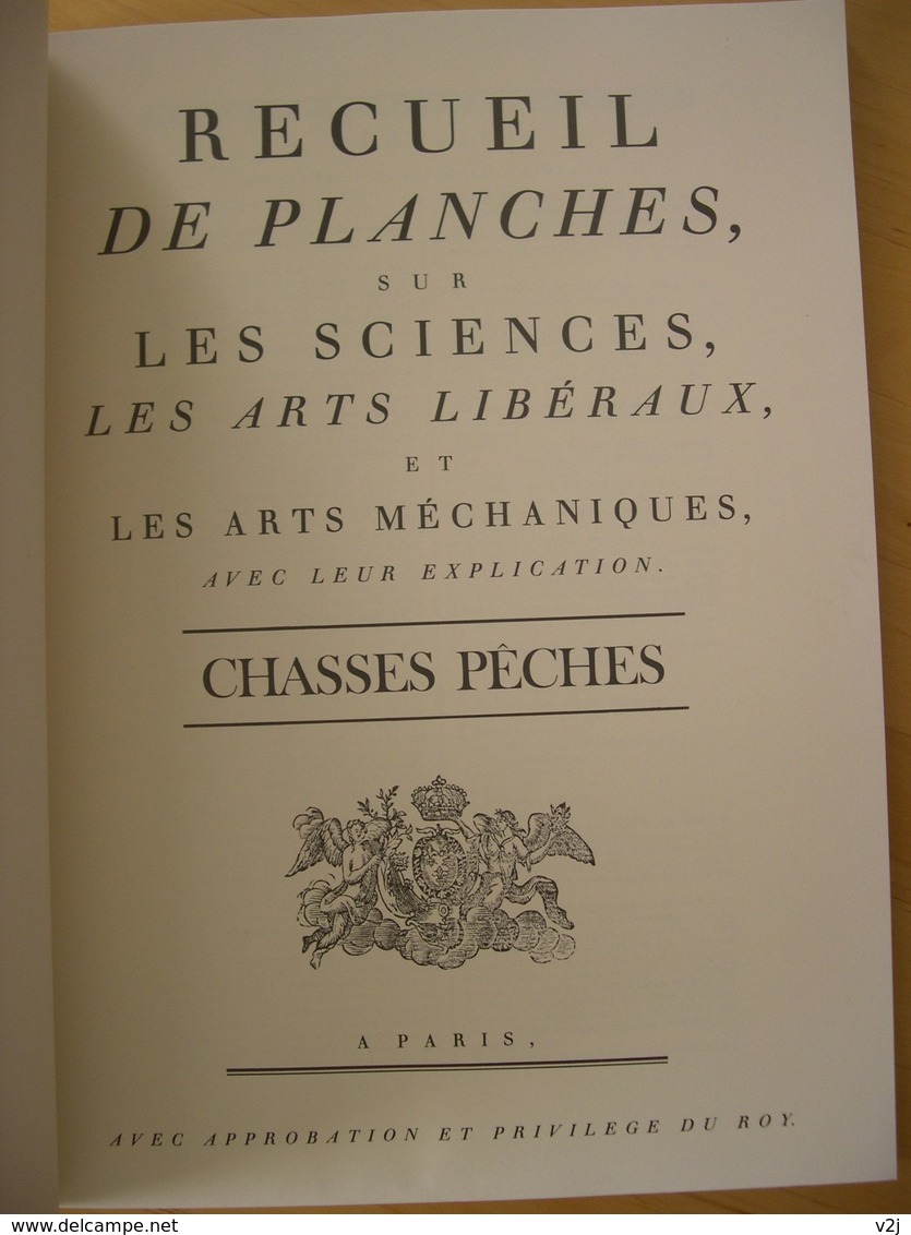 Chasses-Pêches - Diderot Et D'Alembert - Encyclopédies