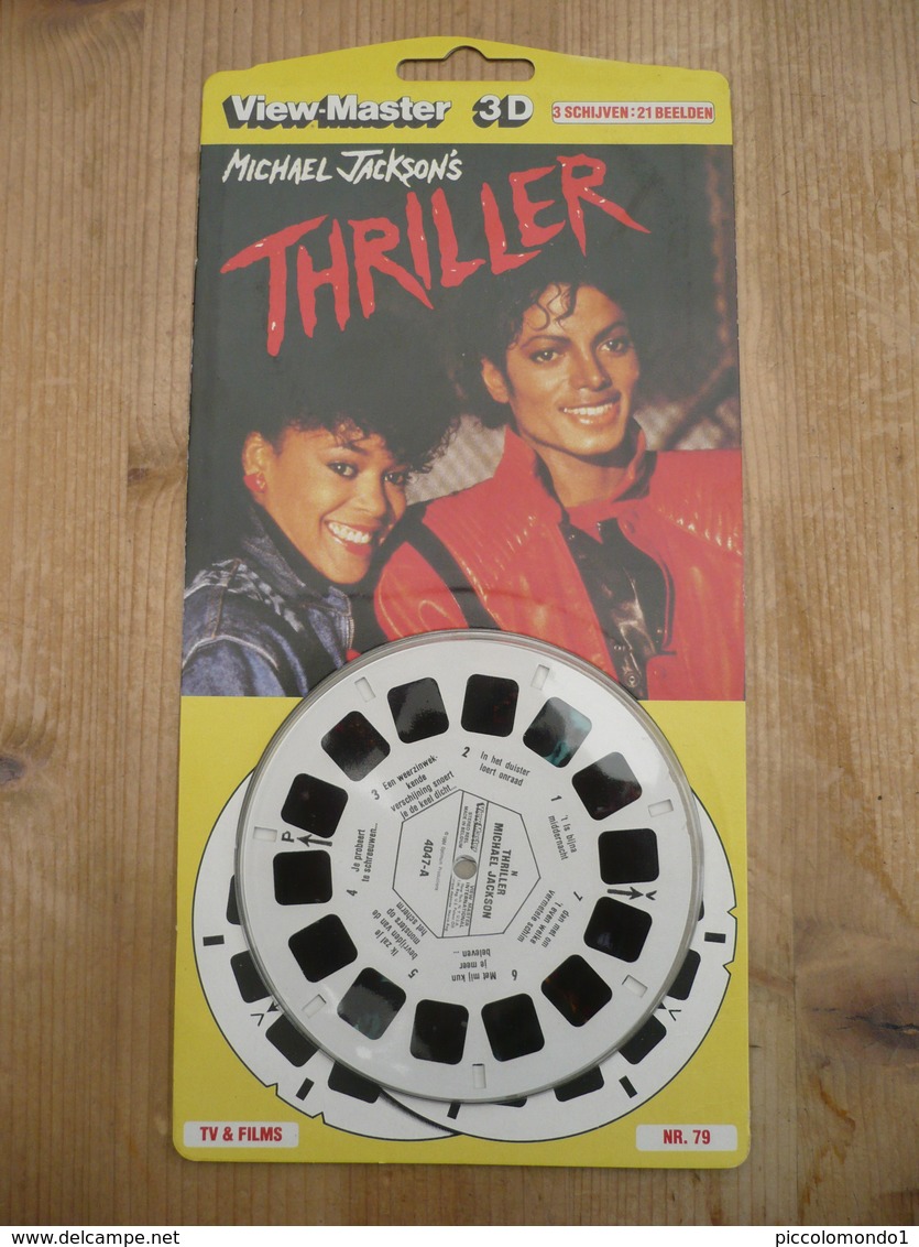 View Master Michael Jackson Thriller In Packing - Autres & Non Classés