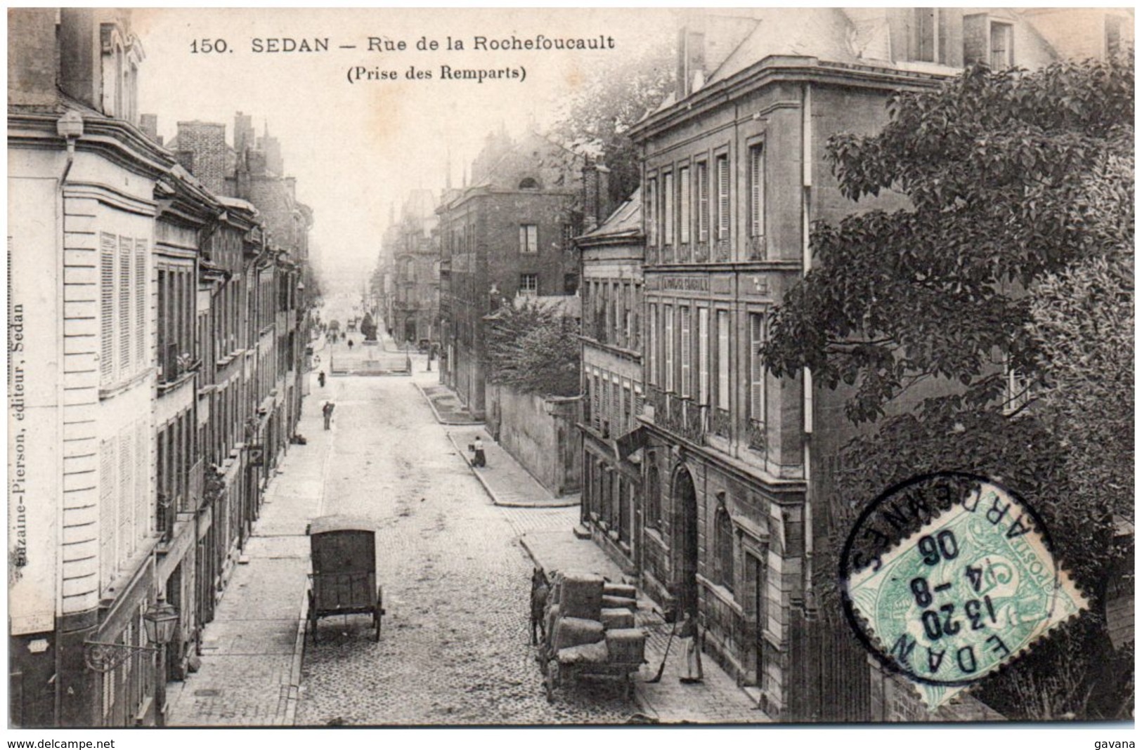 08 SEDAN - Rue De La Rochefoucault (prise Des Remparts) - Sedan