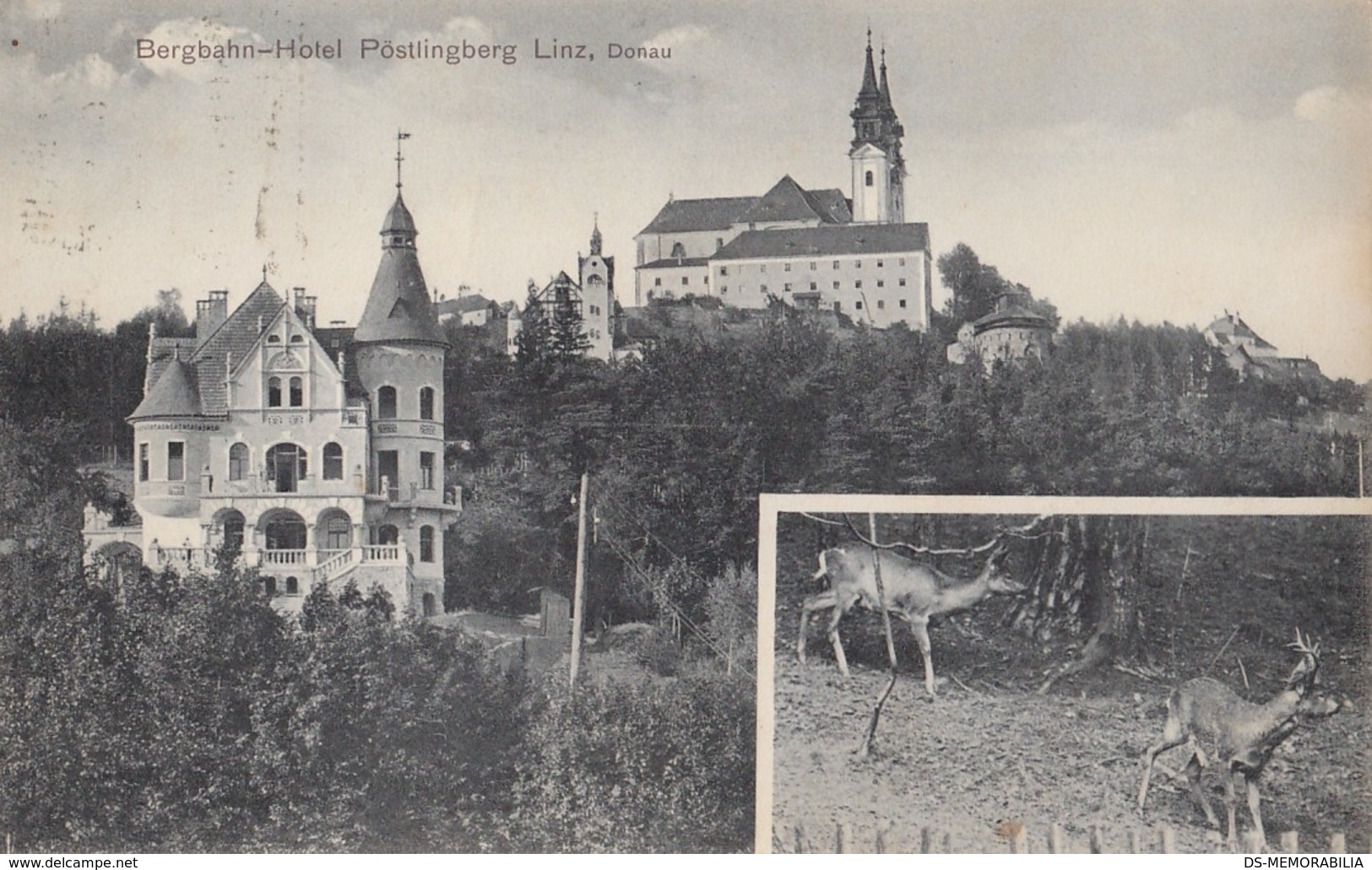 Linz Postlingberg - Bergbahn Hotel 1911 - Linz Pöstlingberg