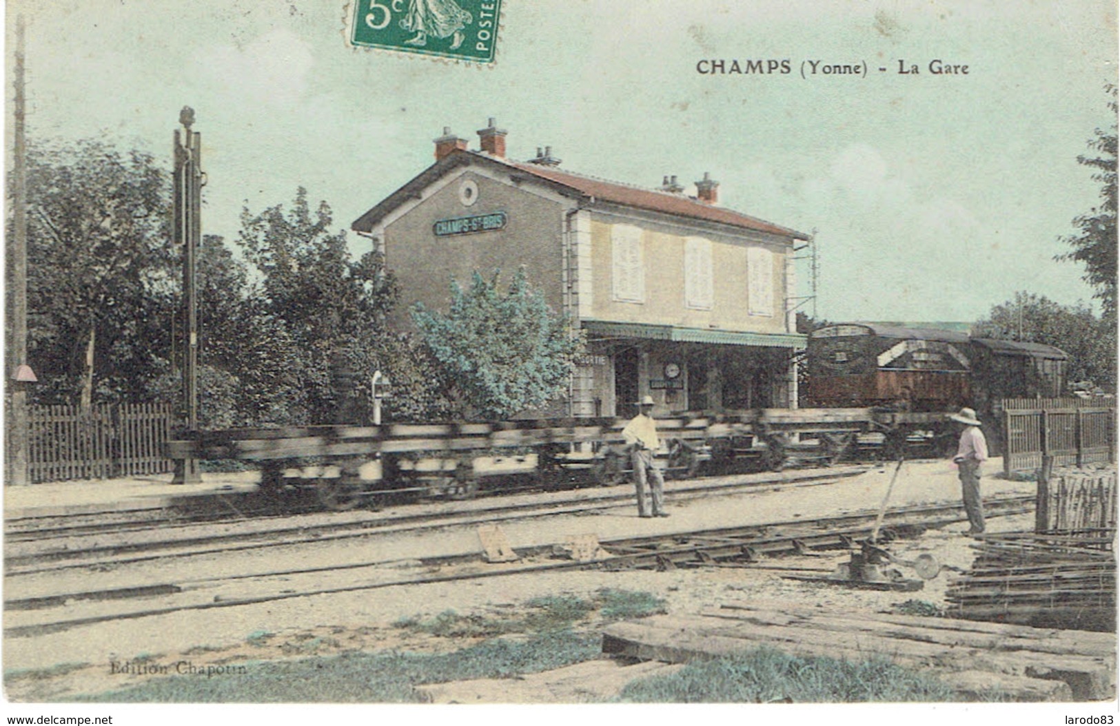 89  CHAMPS  La Gare, Désaffectée - Champs Sur Yonne