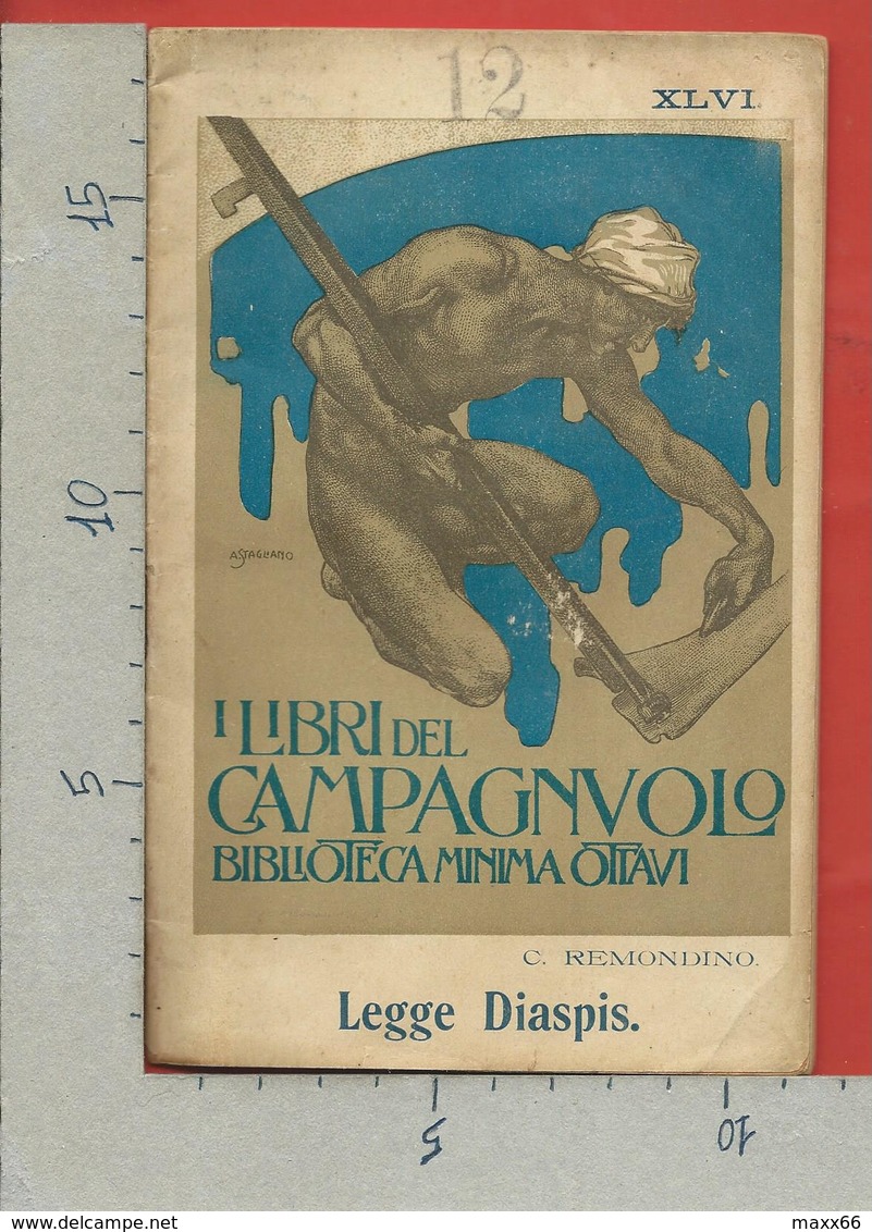 ITALIA 1911 - I LIBRI DEL CAMPAGNUOLO - Biblioteca Minima Ottavi - C. Remondino - Legge Diaspis - N° 46 - Altri & Non Classificati